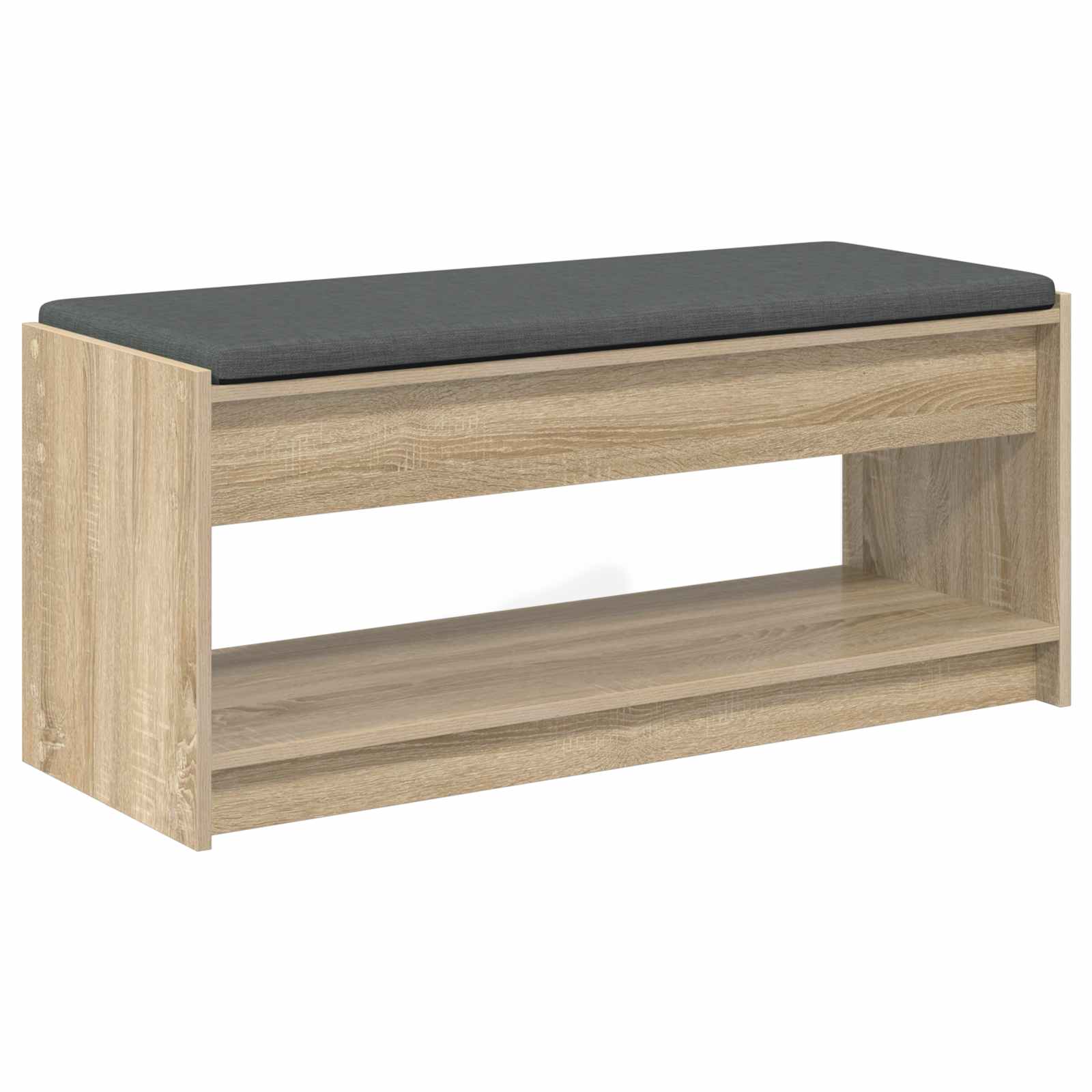 Banc d'entrée avec coussin Chêne Sonoma 103 x 38 x 45 cm - XIOS