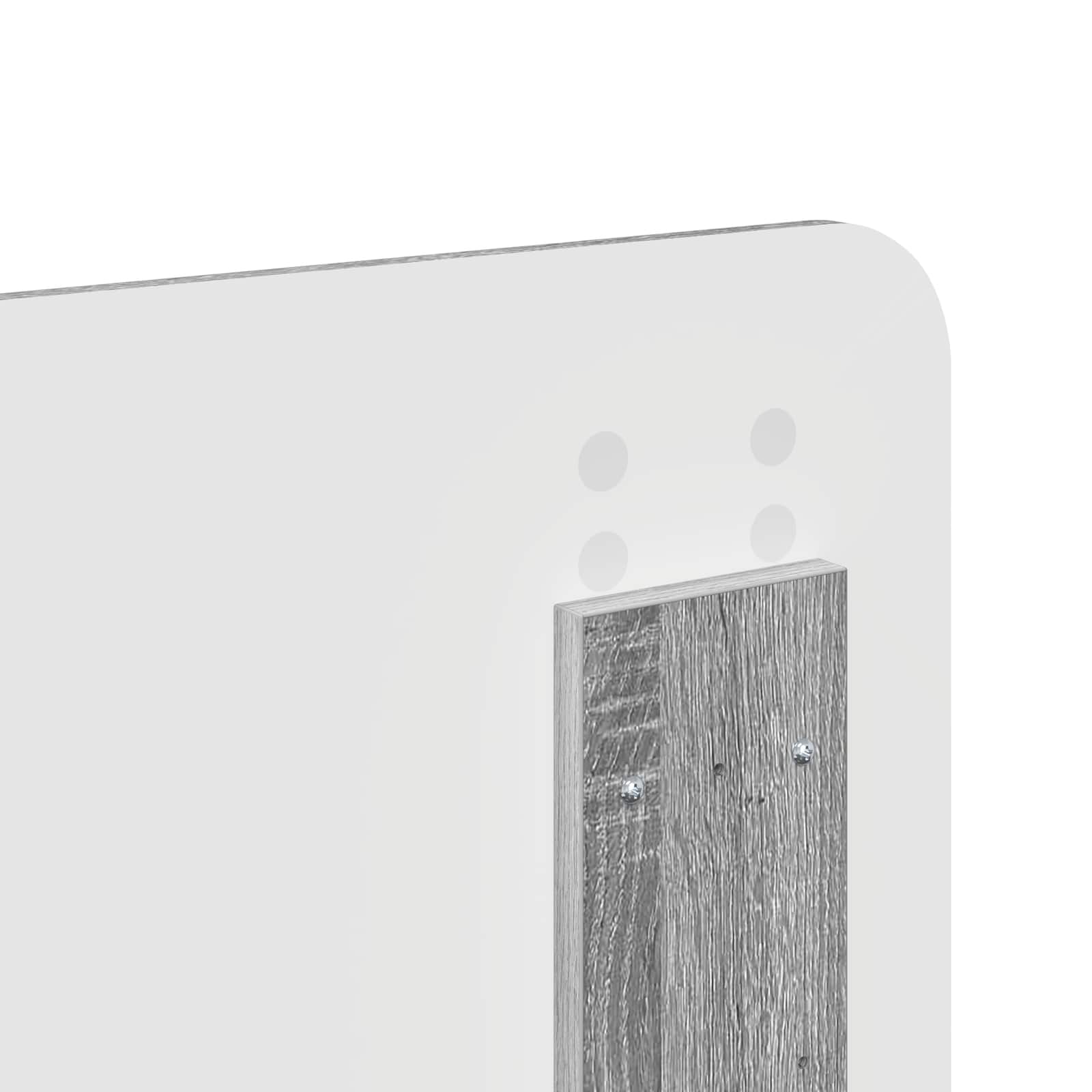 Cadre de lit Gris Sonoma 160 x 200 cm Pin massif - XIOS