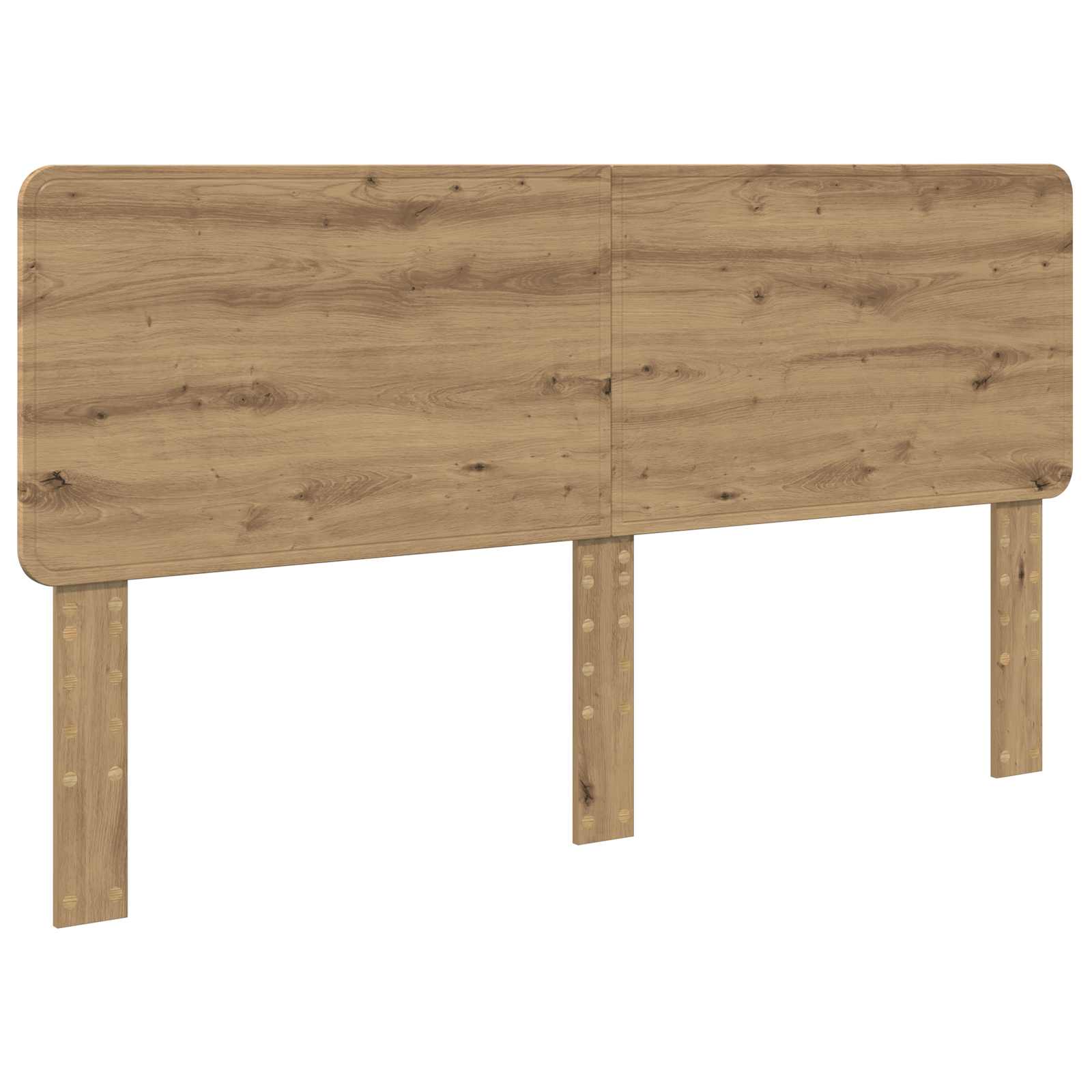 Cadre de lit Chêne artisanal 180 x 200 cm Bois d'ingénierie - XIOS