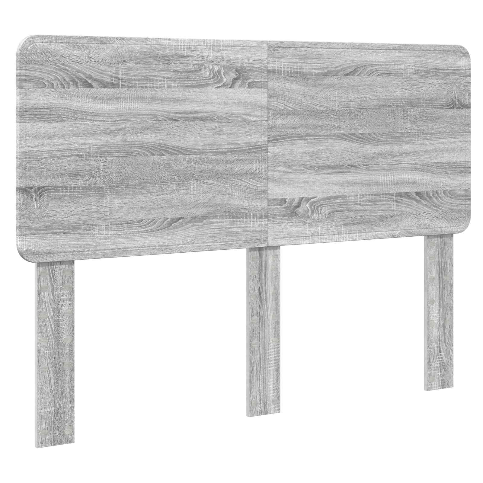 Cadre de lit Gris Sonoma 140 x 190 cm Bois d'ingénierie - XIOS