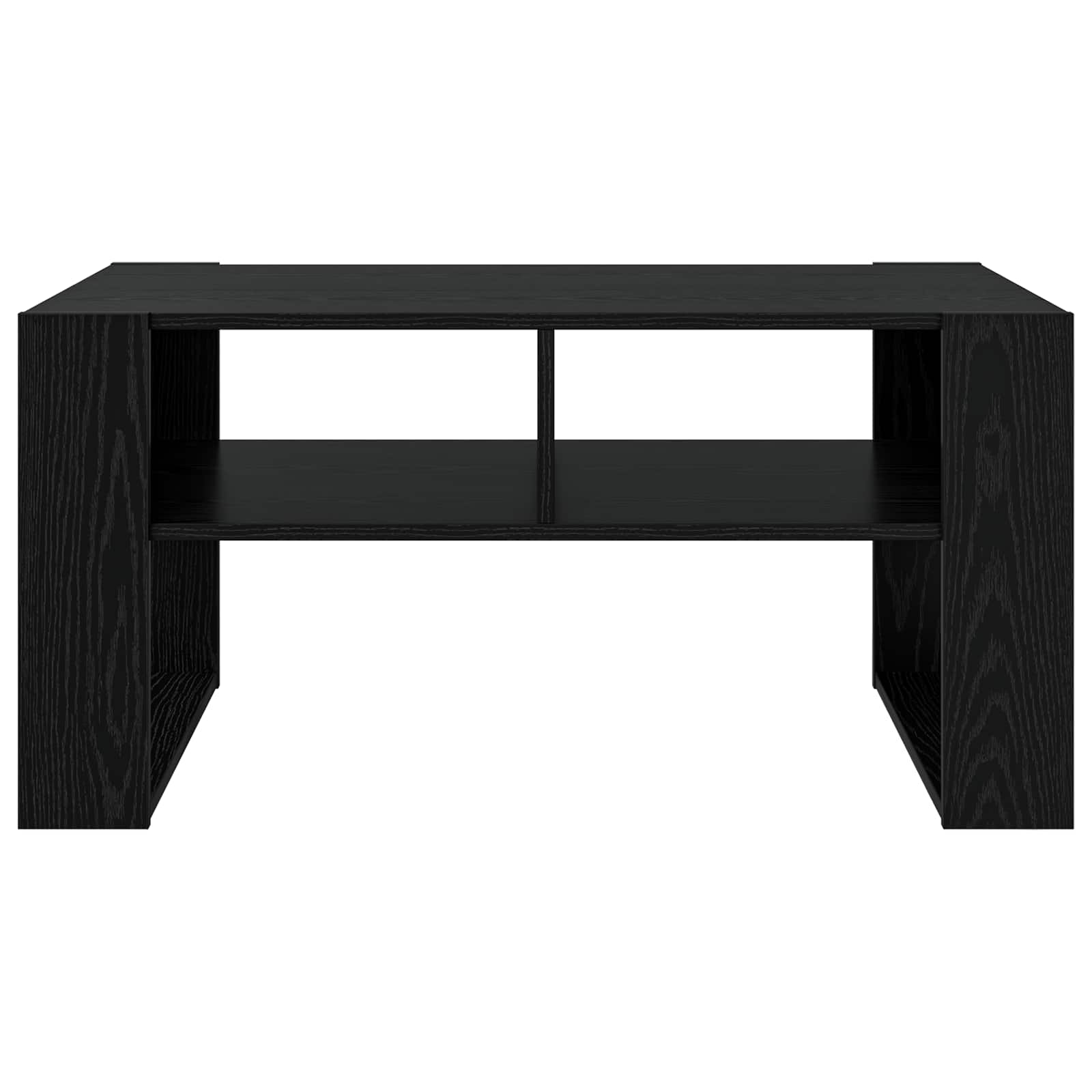 Table basse Chêne noir 92 x 53 x 45 cm Bois d'ingénierie - XIOS