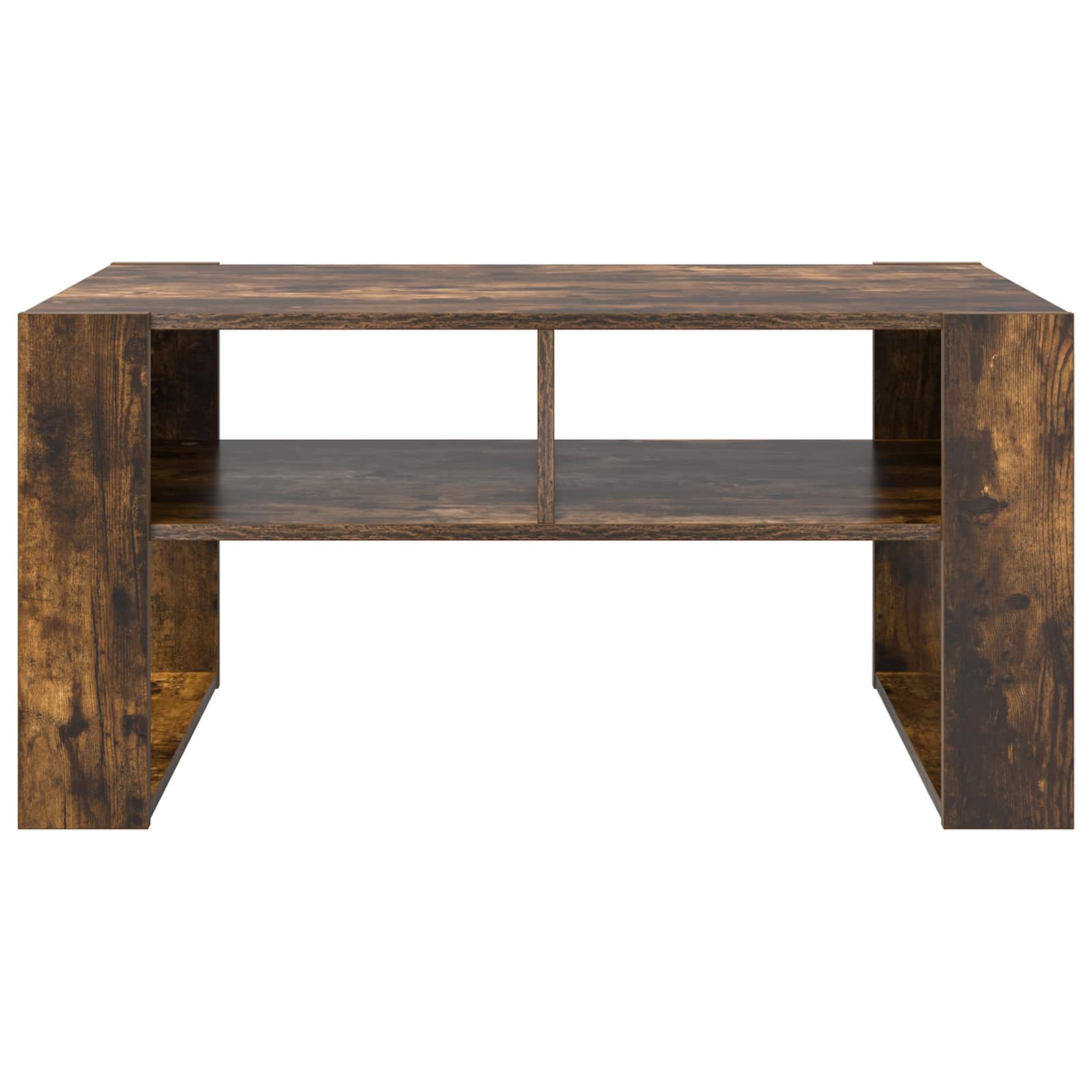 Table basse Chêne fumé 92 x 53 x 45 cm Bois d'ingénierie - XIOS
