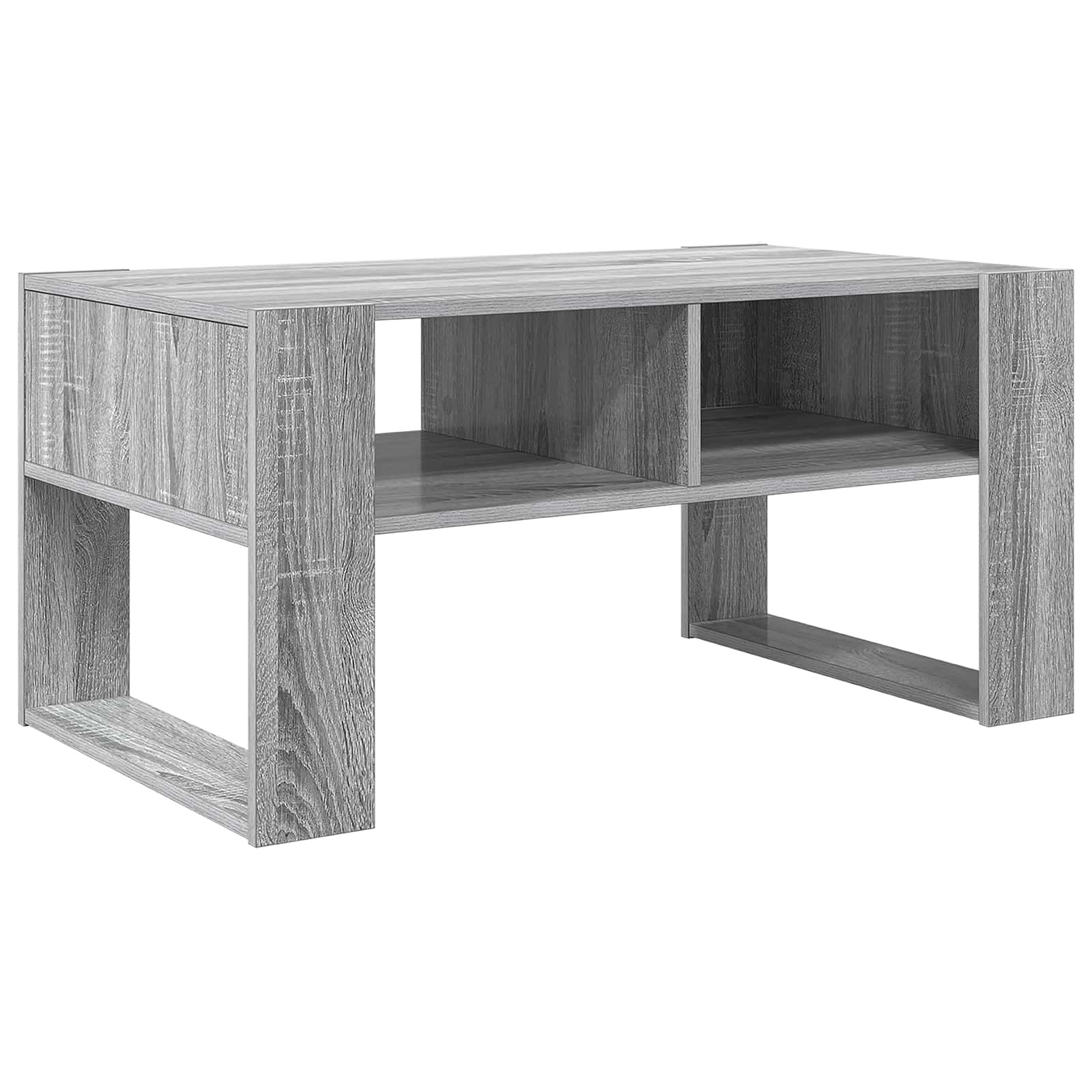 Table basse Gris Sonoma 92 x 53 x 45 cm Bois d'ingénierie - XIOS