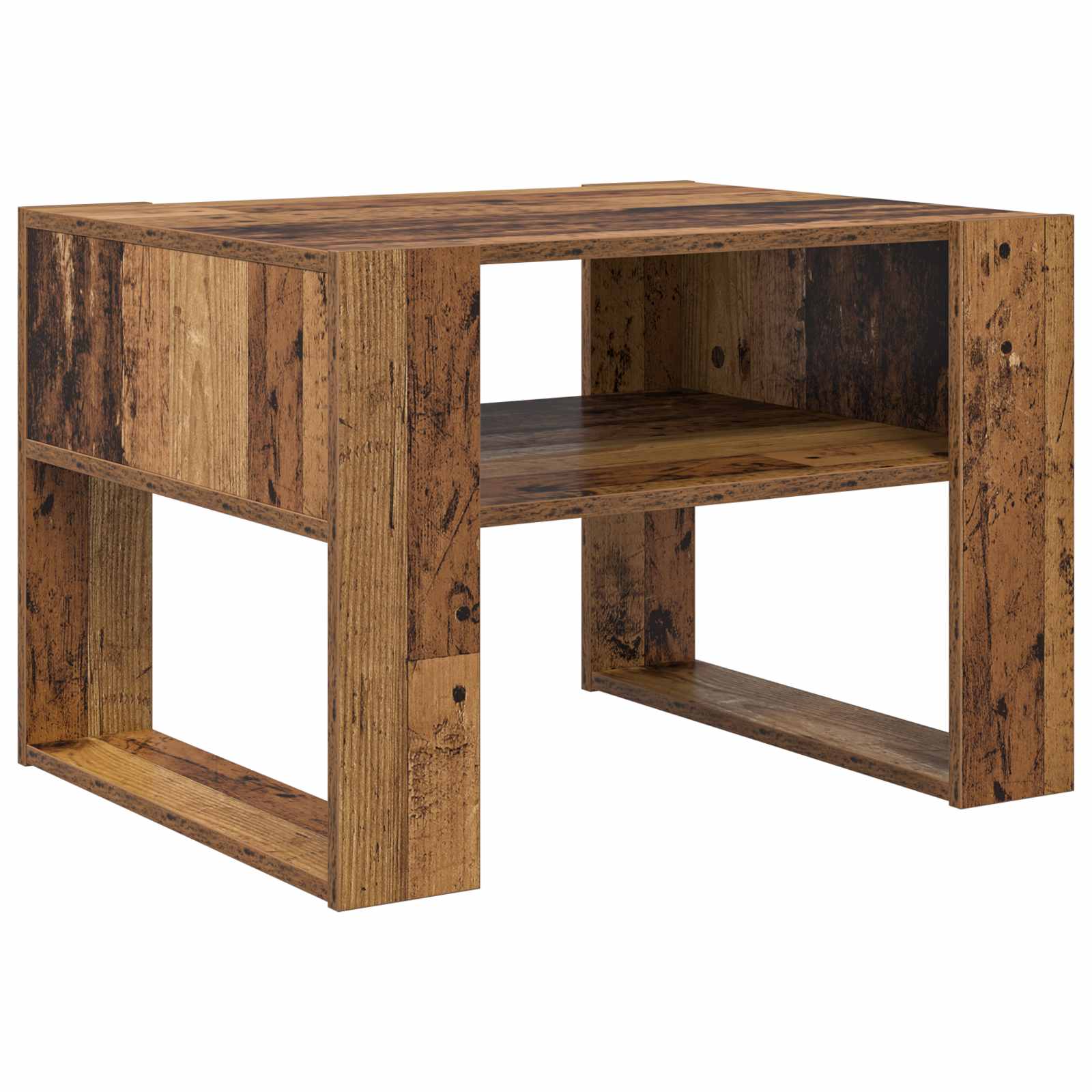 Table basse Bois ancien 66 x 53 x 45 cm Bois d'ingénierie - XIOS