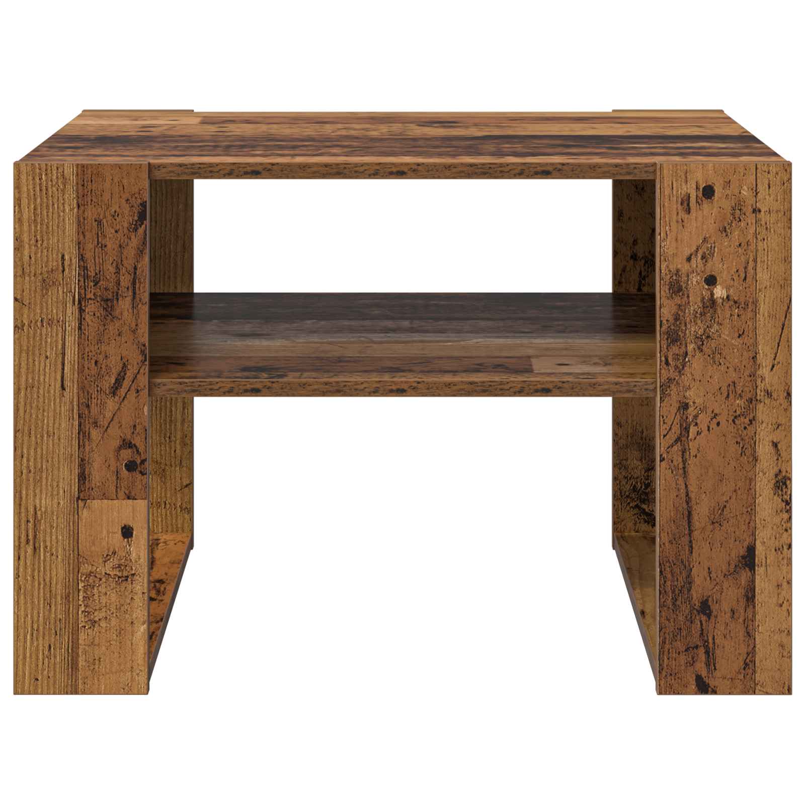 Table basse Bois ancien 66 x 53 x 45 cm Bois d'ingénierie - XIOS
