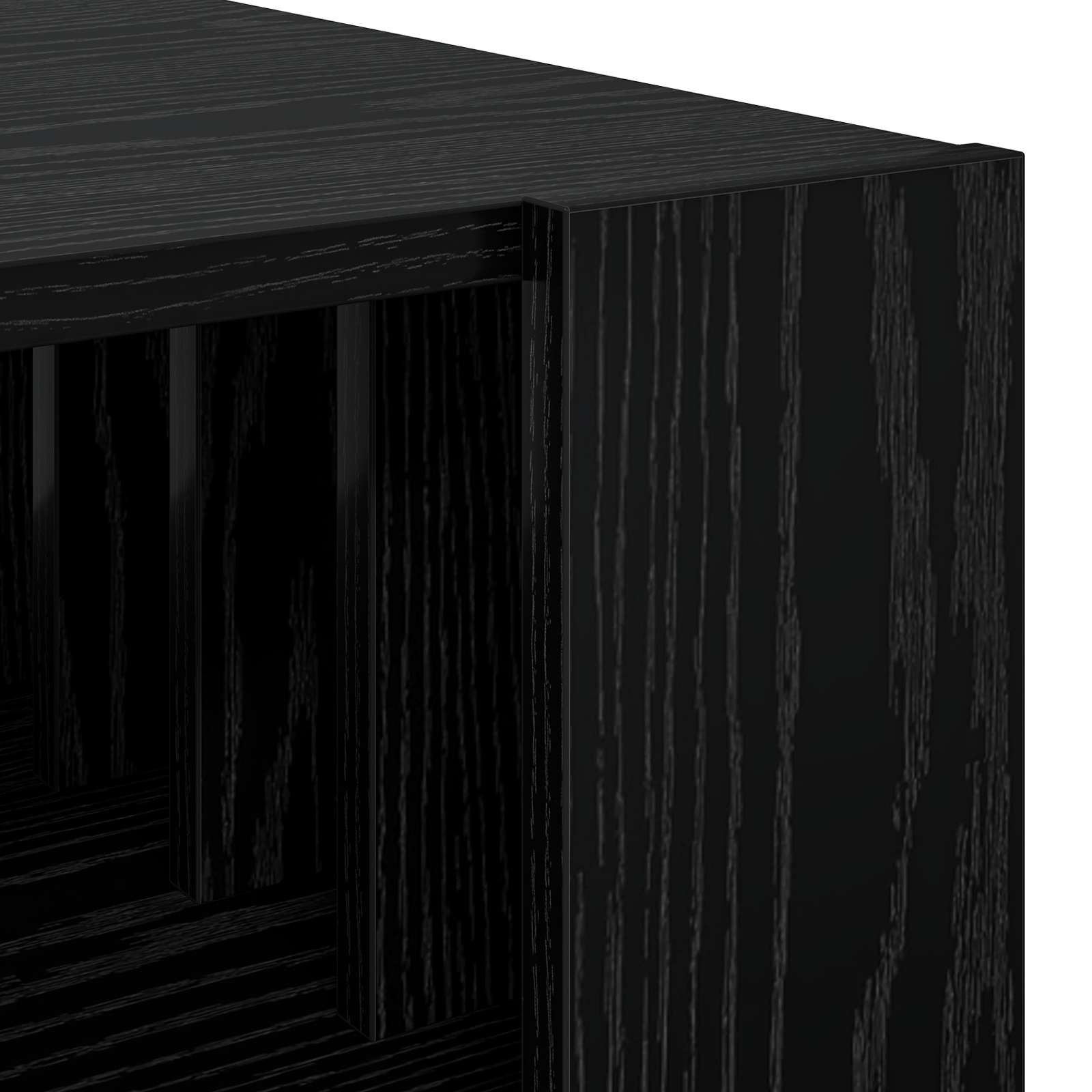 Table basse Chêne noir 92 x 49,5 x 45 cm Bois d'ingénierie - XIOS