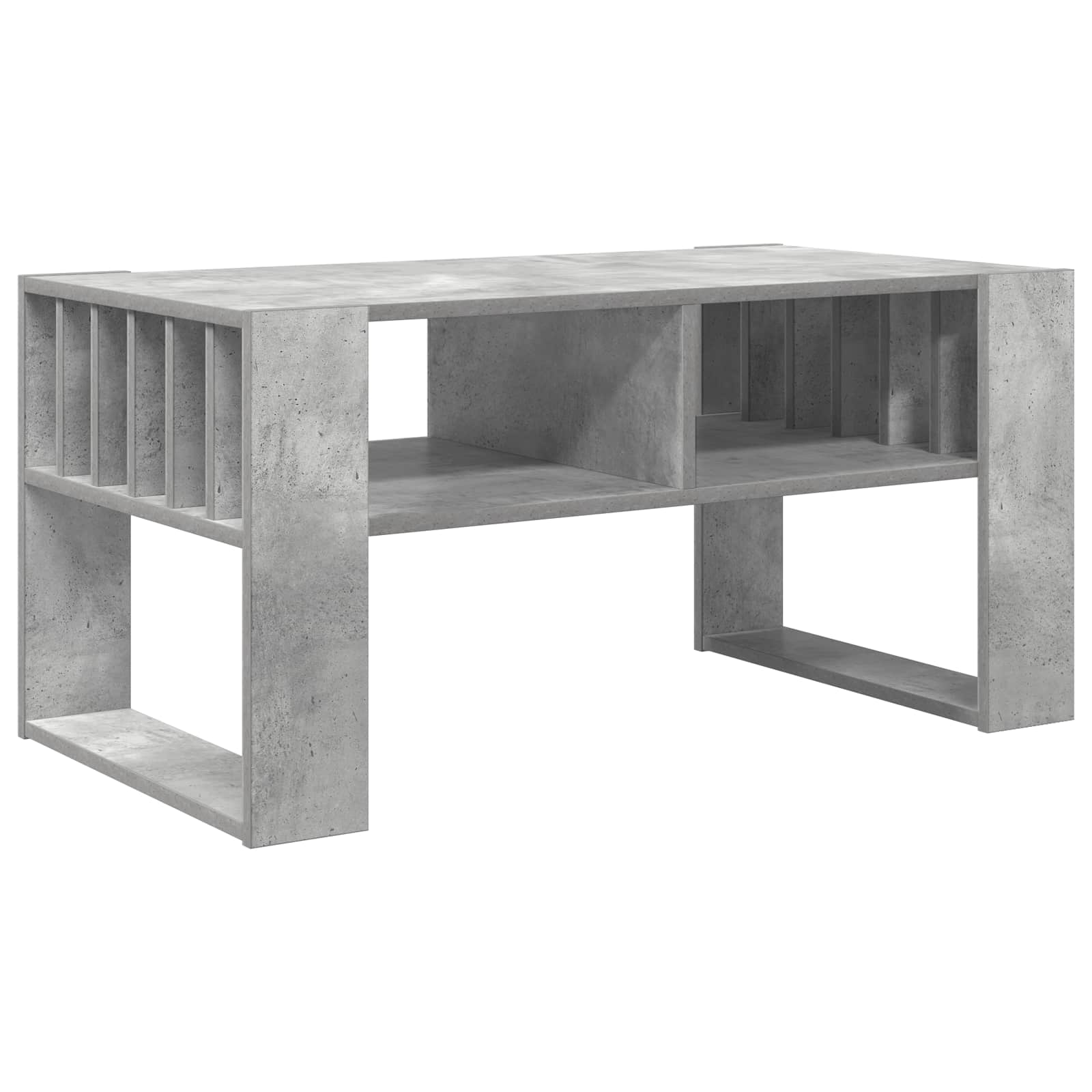 Table basse Gris béton 92 x 49,5 x 45 cm Bois d'ingénierie - XIOS