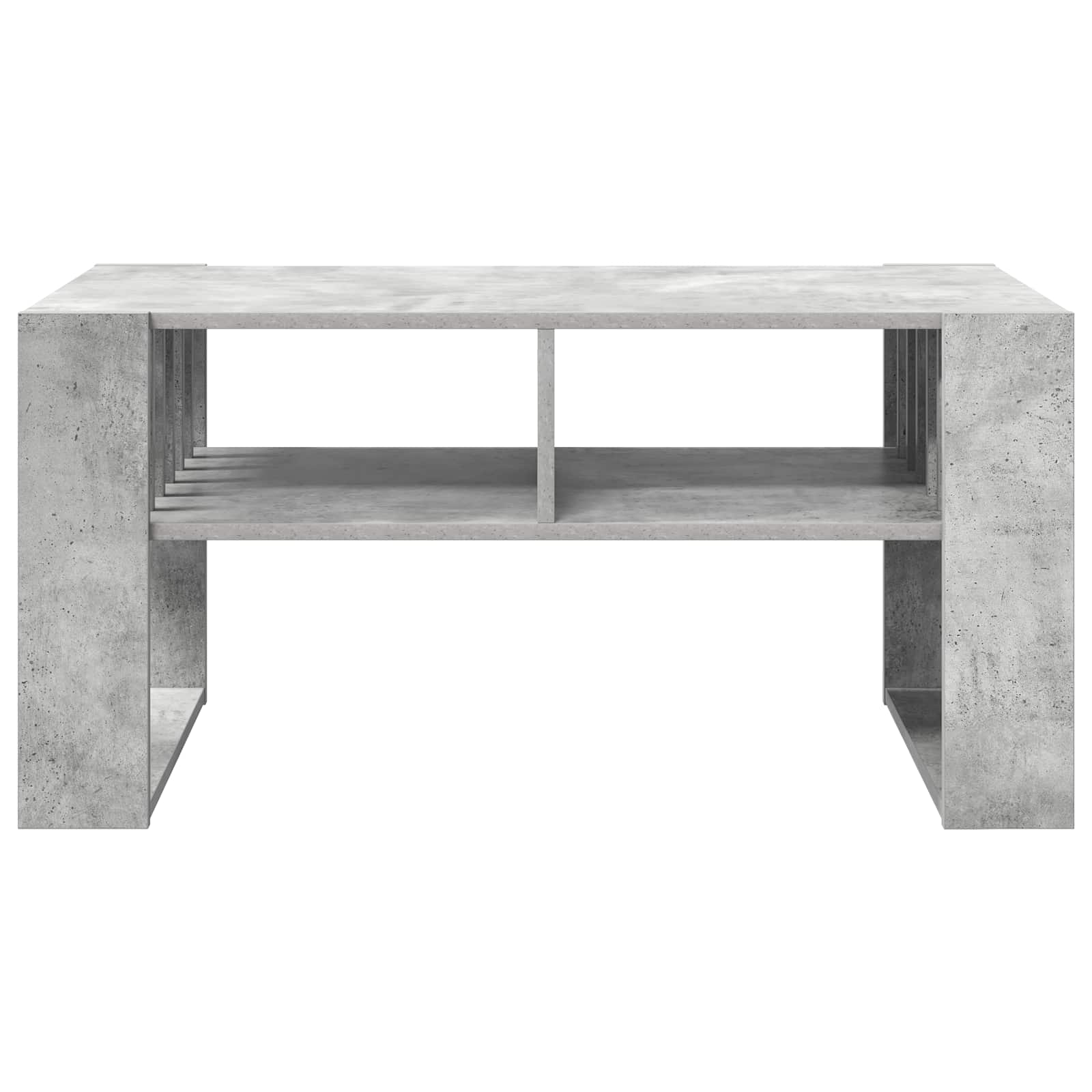 Table basse Gris béton 92 x 49,5 x 45 cm Bois d'ingénierie - XIOS