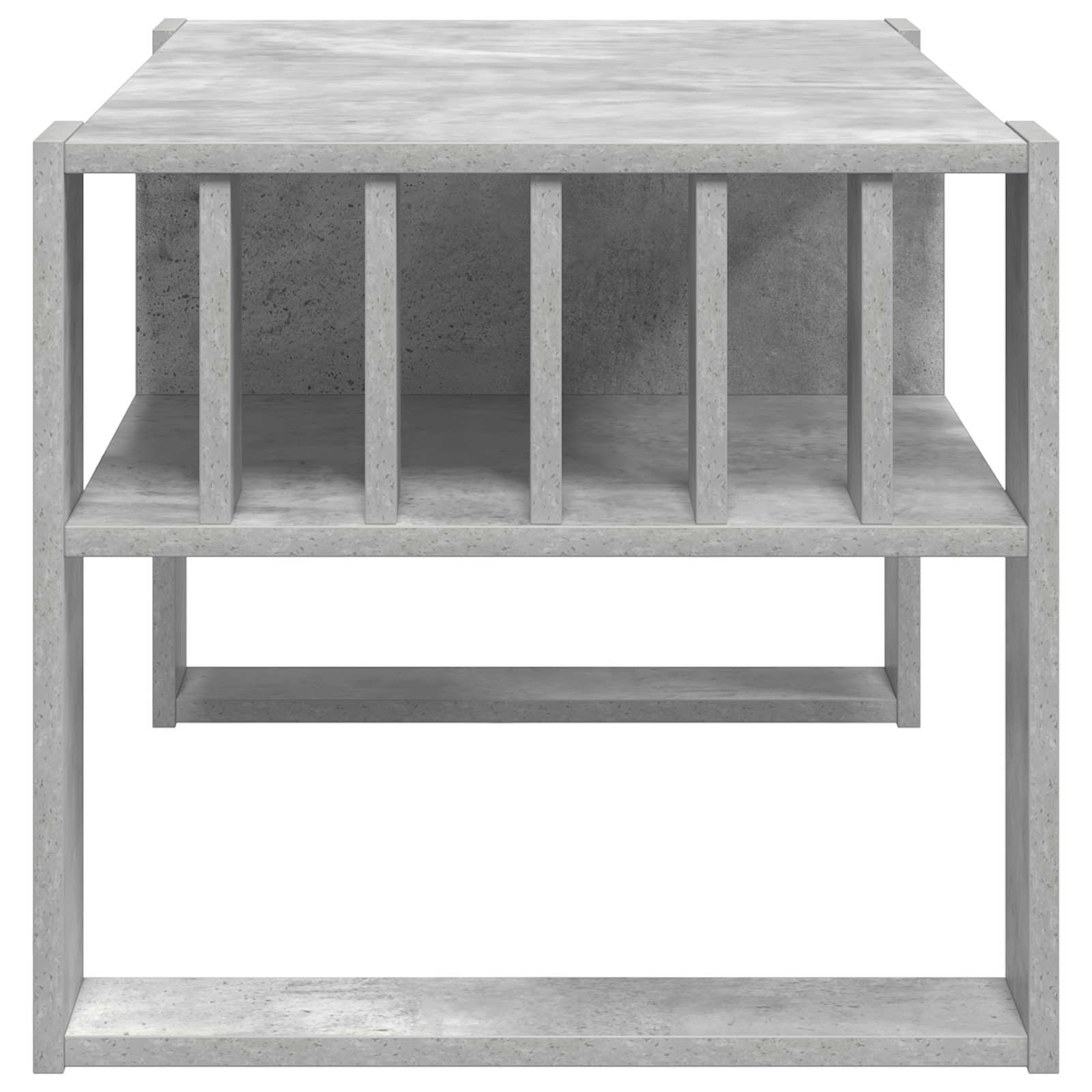 Table basse Gris béton 92 x 49,5 x 45 cm Bois d'ingénierie - XIOS