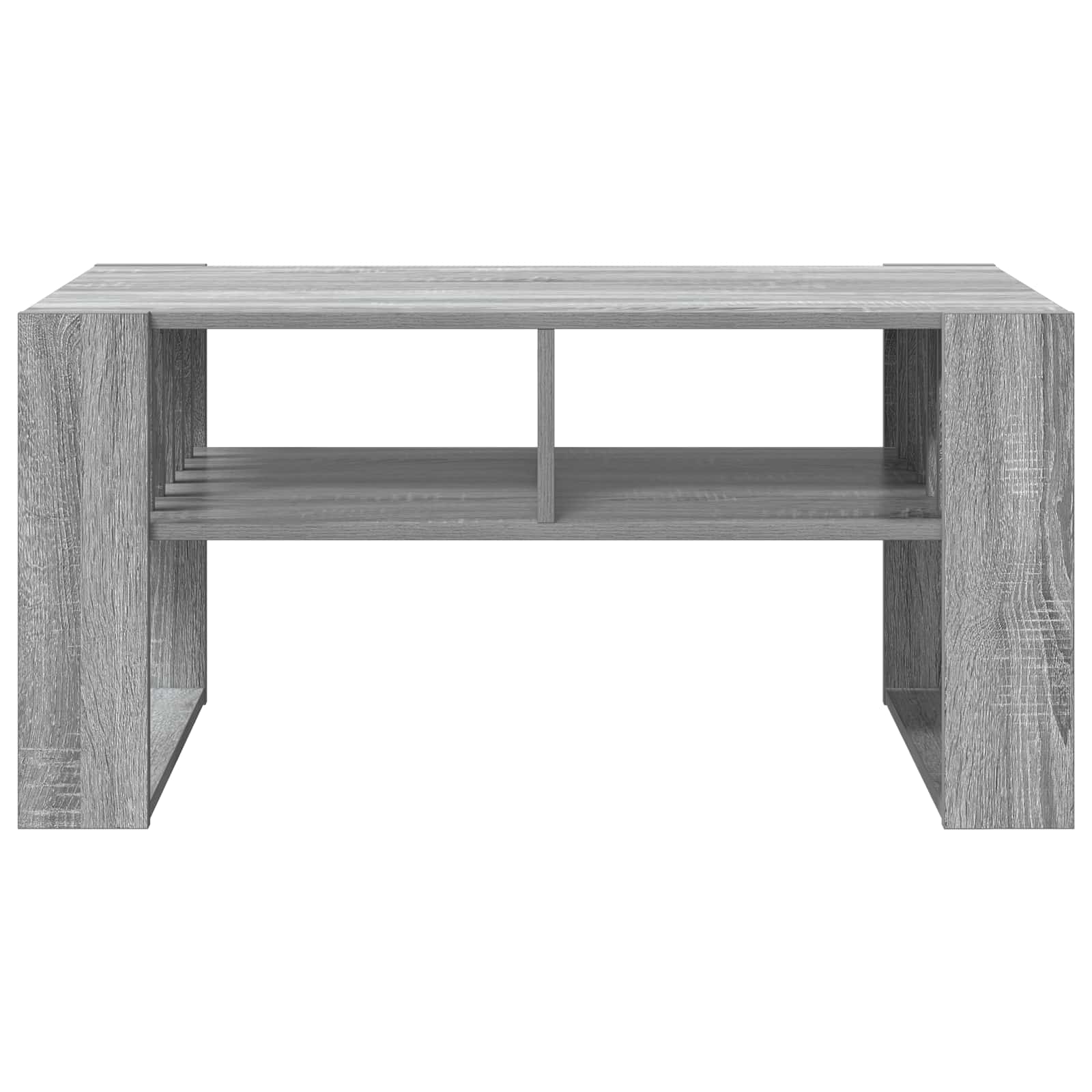 Table basse Gris Sonoma 92 x 49,5 x 45 cm Bois d'ingénierie - XIOS