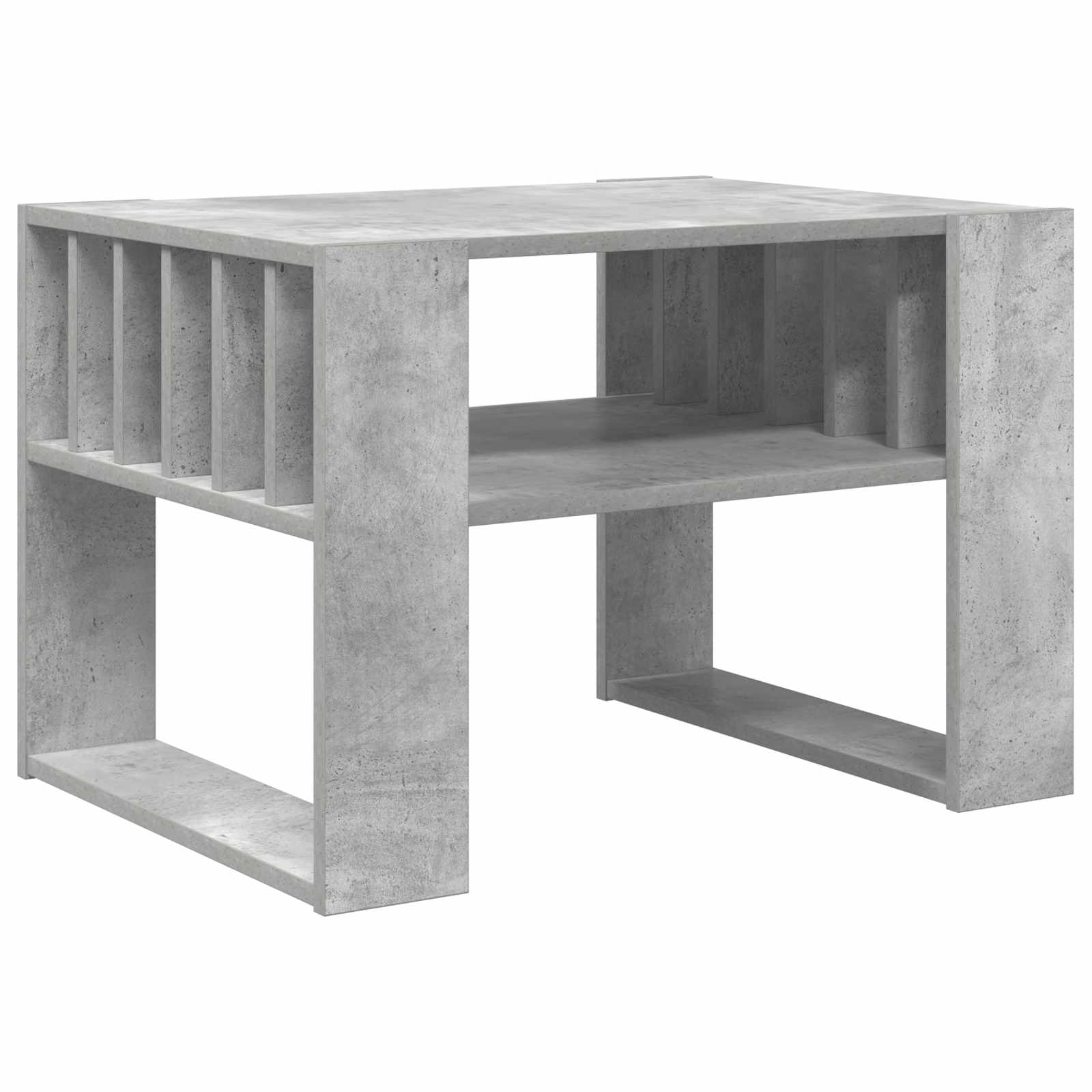 Table basse Gris béton 66 x 49,5 x 45 cm Bois d'ingénierie - XIOS