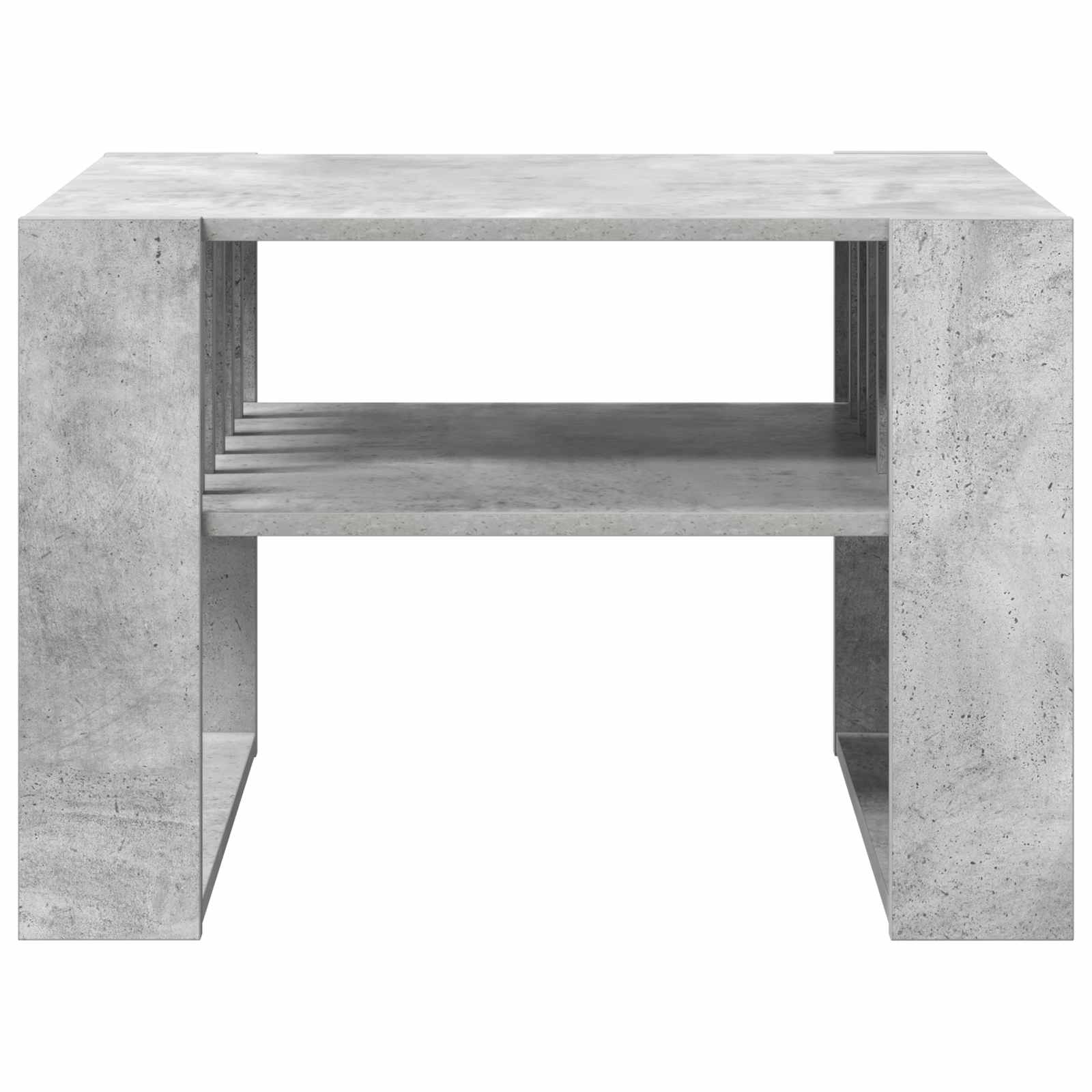 Table basse Gris béton 66 x 49,5 x 45 cm Bois d'ingénierie - XIOS