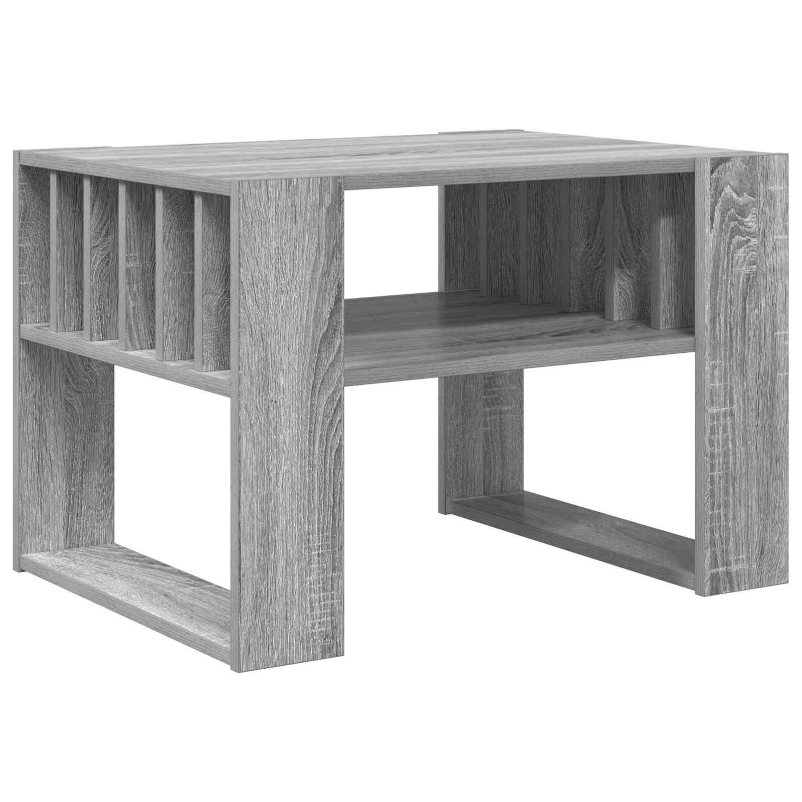 Table basse Gris Sonoma 66 x 49,5 x 45 cm Bois d'ingénierie - XIOS