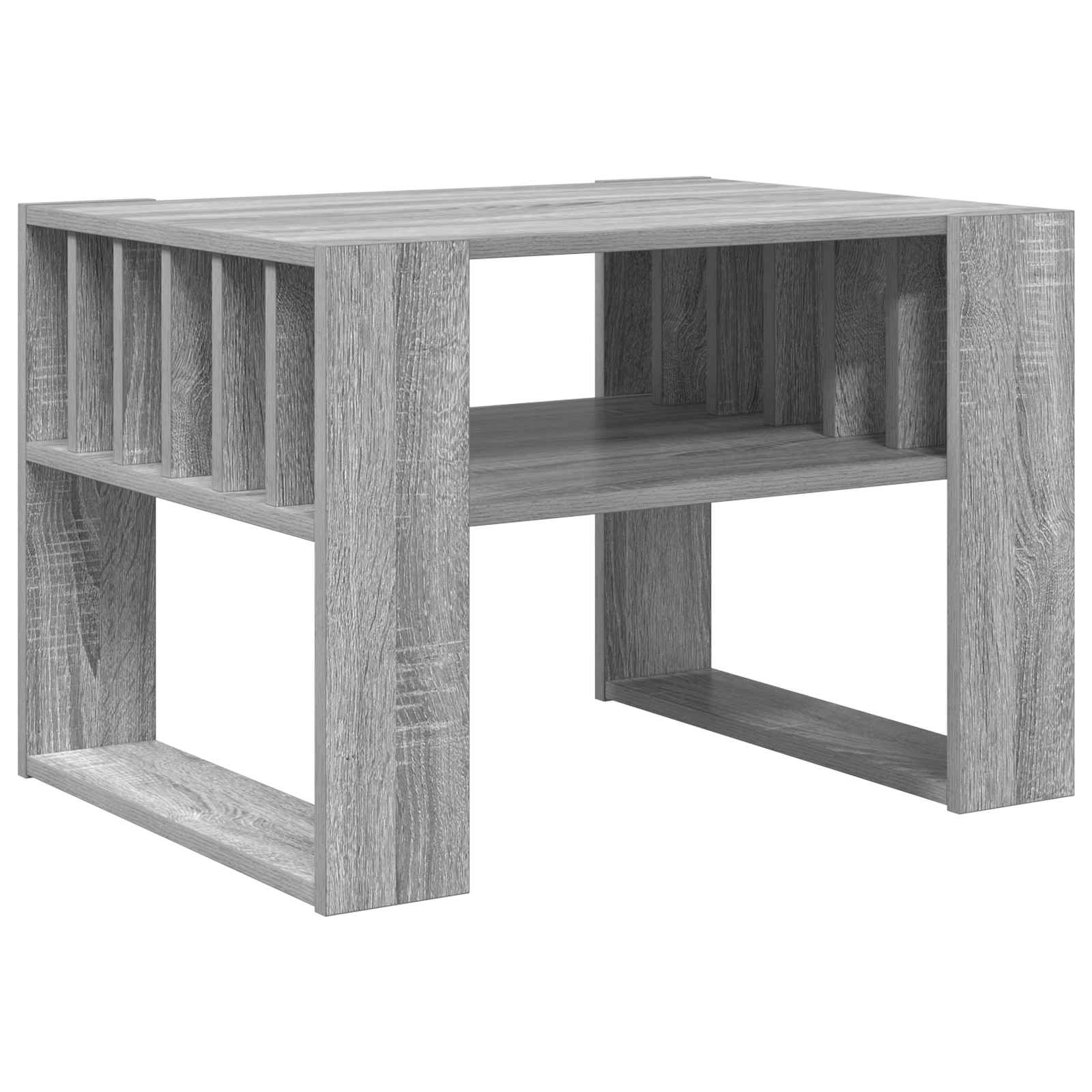 Table basse Gris Sonoma 66 x 49,5 x 45 cm Bois d'ingénierie - XIOS