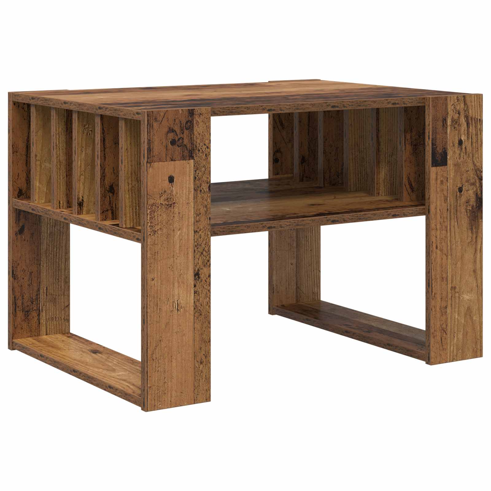 Table basse Bois ancien 66 x 49,5 x 45 cm Bois d'ingénierie - XIOS
