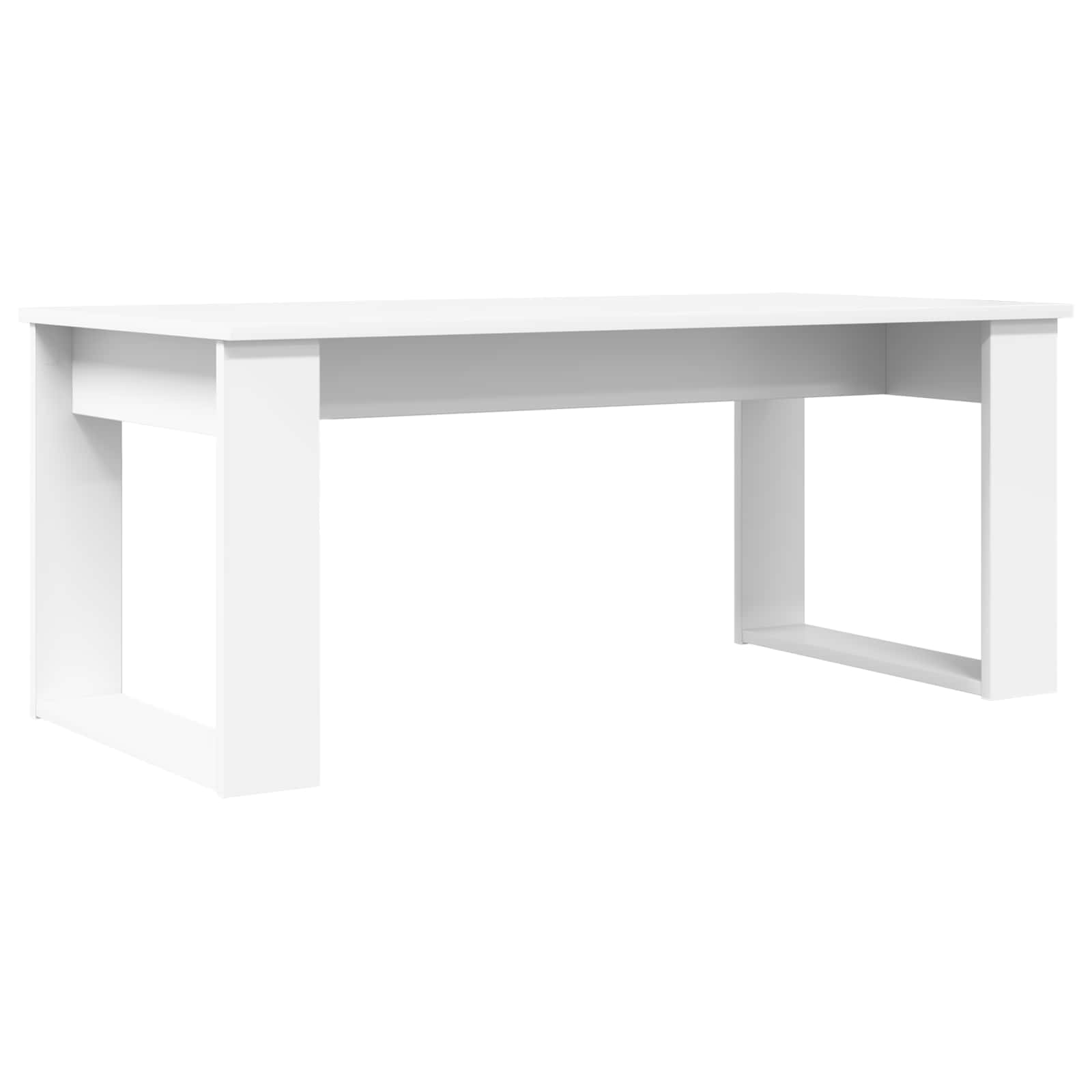 Ensemble de tables basses 2 pcs Blanc Bois d'ingénierie - XIOS