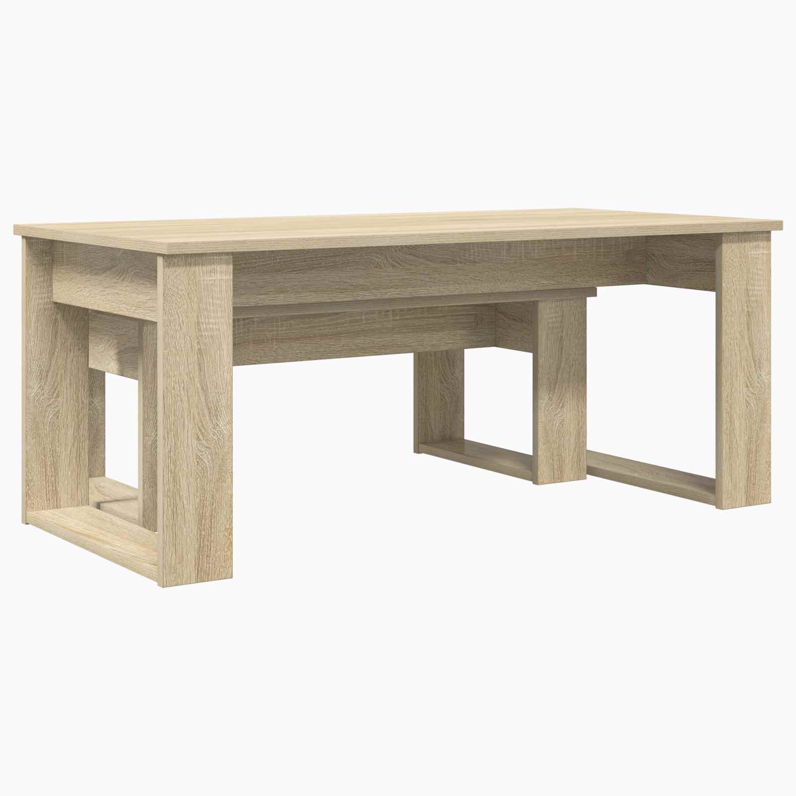 Ensemble de tables basses 2 pcs Chêne Sonoma Bois d'ingénierie - XIOS
