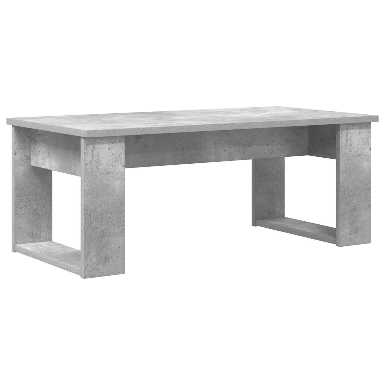 Ensemble de tables basses 2 pcs Gris béton Bois d'ingénierie - XIOS