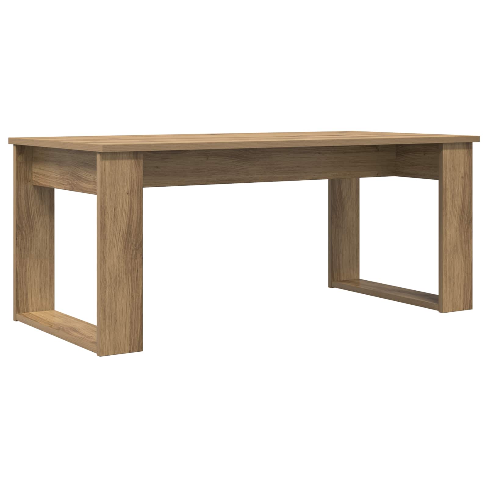 Ensemble de tables basses 2 pcs Chêne artisanal - XIOS