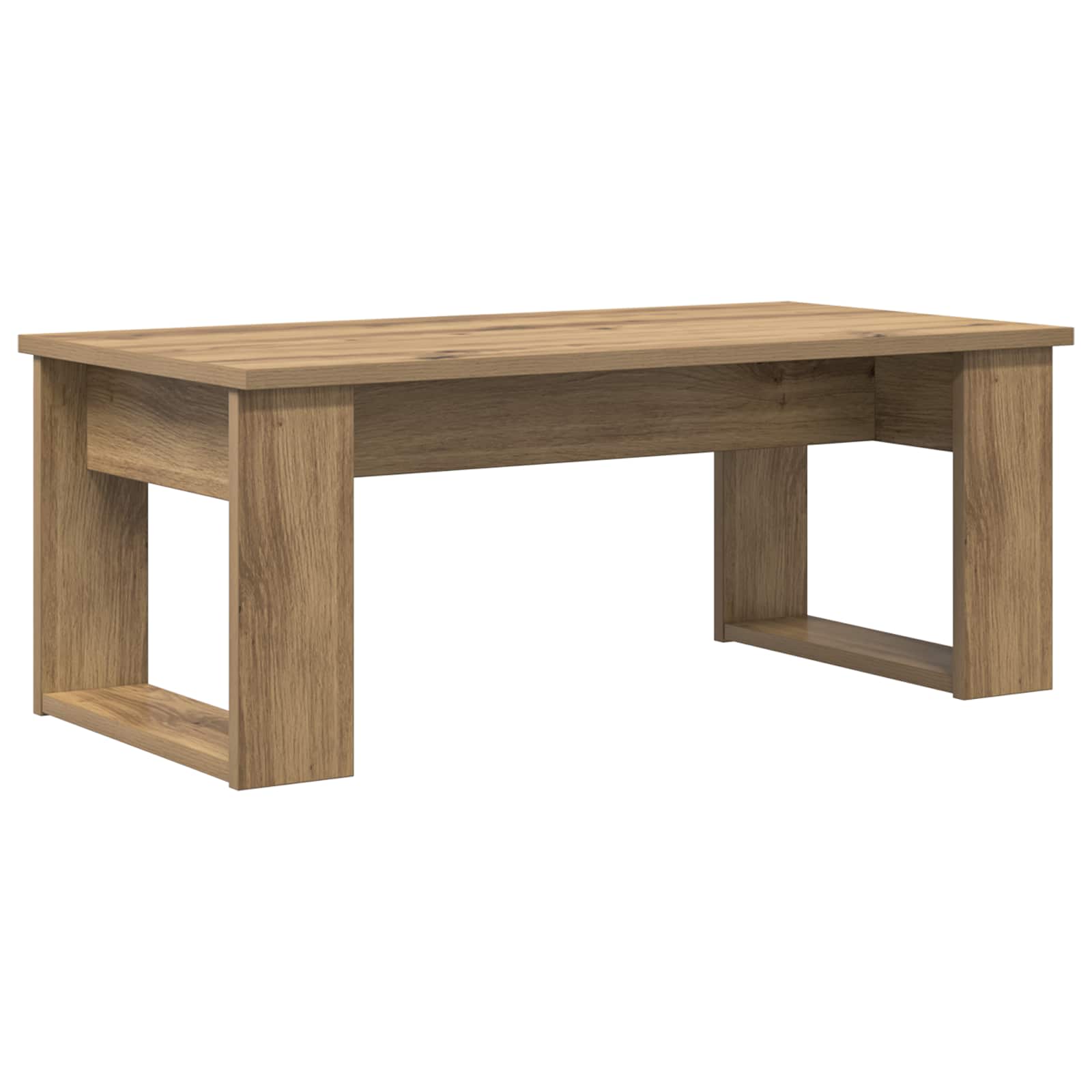 Ensemble de tables basses 2 pcs Chêne artisanal - XIOS
