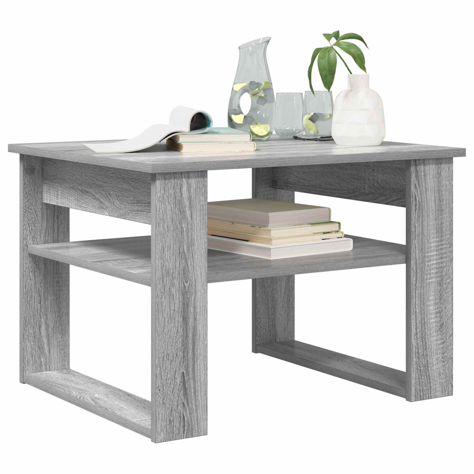 Table basse Gris Sonoma 64 x 54 x 44 cm Bois d'ingénierie - XIOS