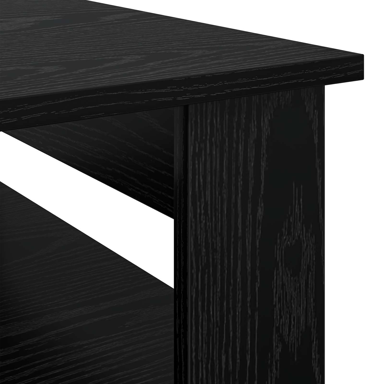 Table basse Chêne noir 96 x 54 x 44 cm Bois d'ingénierie - XIOS