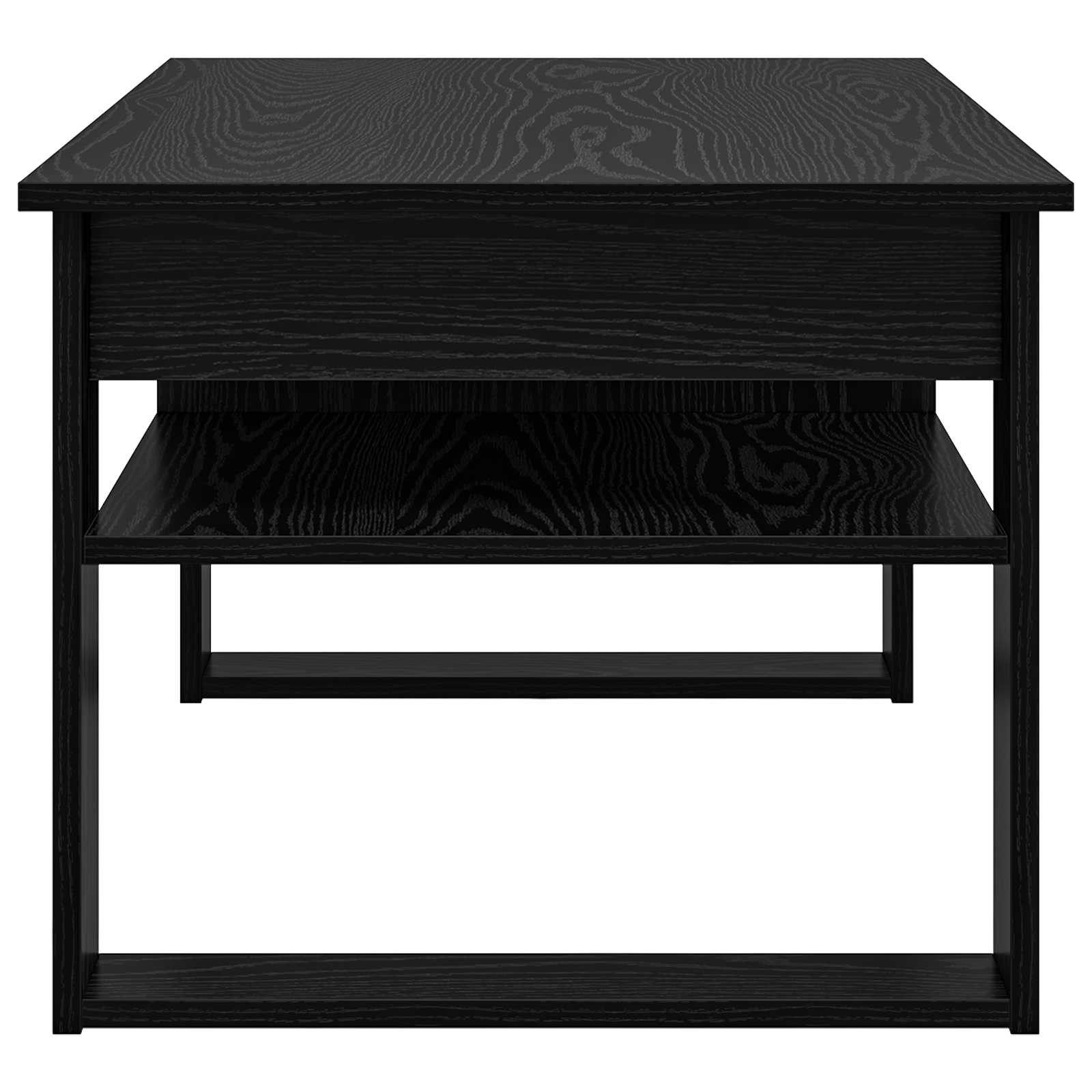 Table basse Chêne noir 96 x 54 x 44 cm Bois d'ingénierie - XIOS
