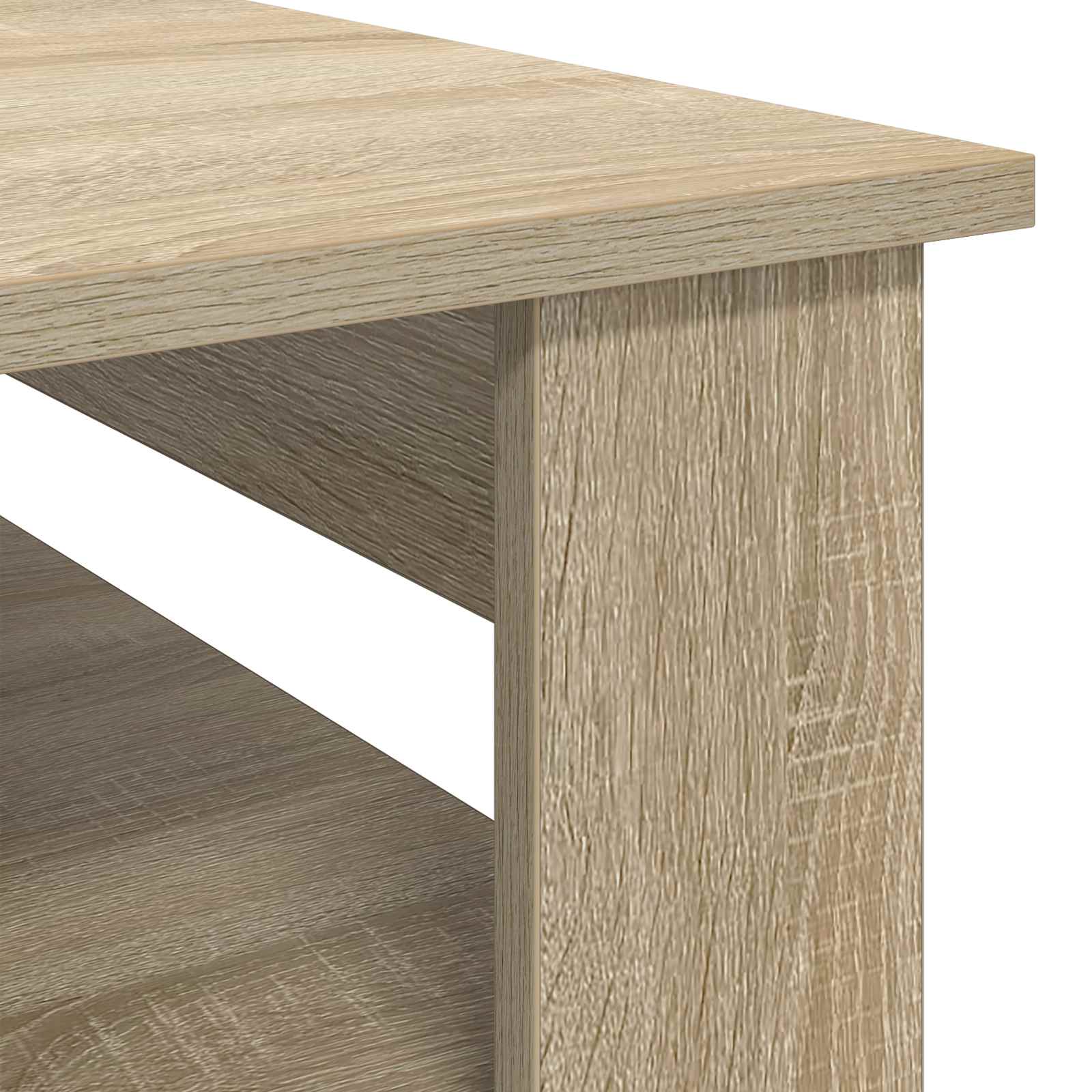Table basse Chêne Sonoma 96 x 54 x 44 cm Bois d'ingénierie - XIOS