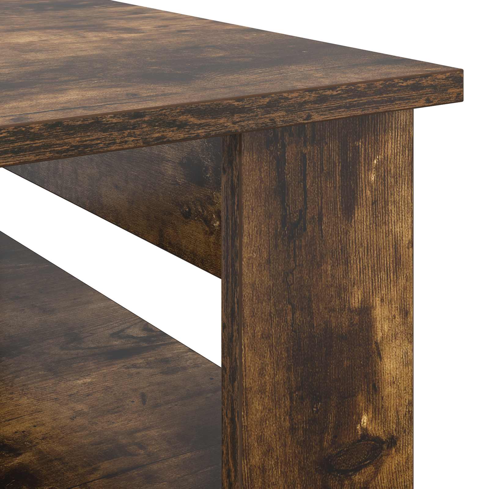Table basse Chêne fumé 96 x 54 x 44 cm Bois d'ingénierie - XIOS
