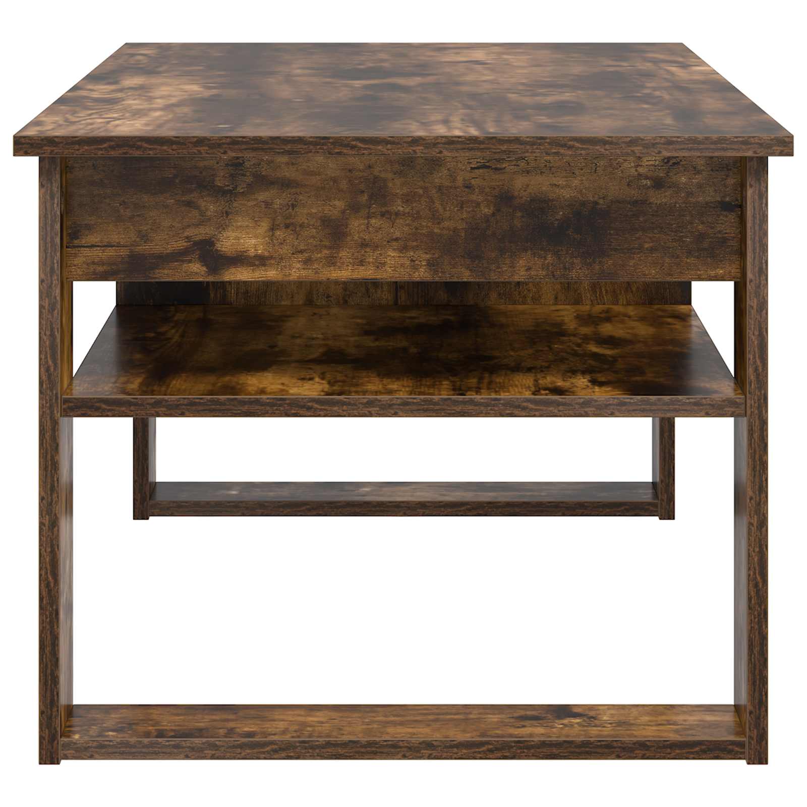 Table basse Chêne fumé 96 x 54 x 44 cm Bois d'ingénierie - XIOS