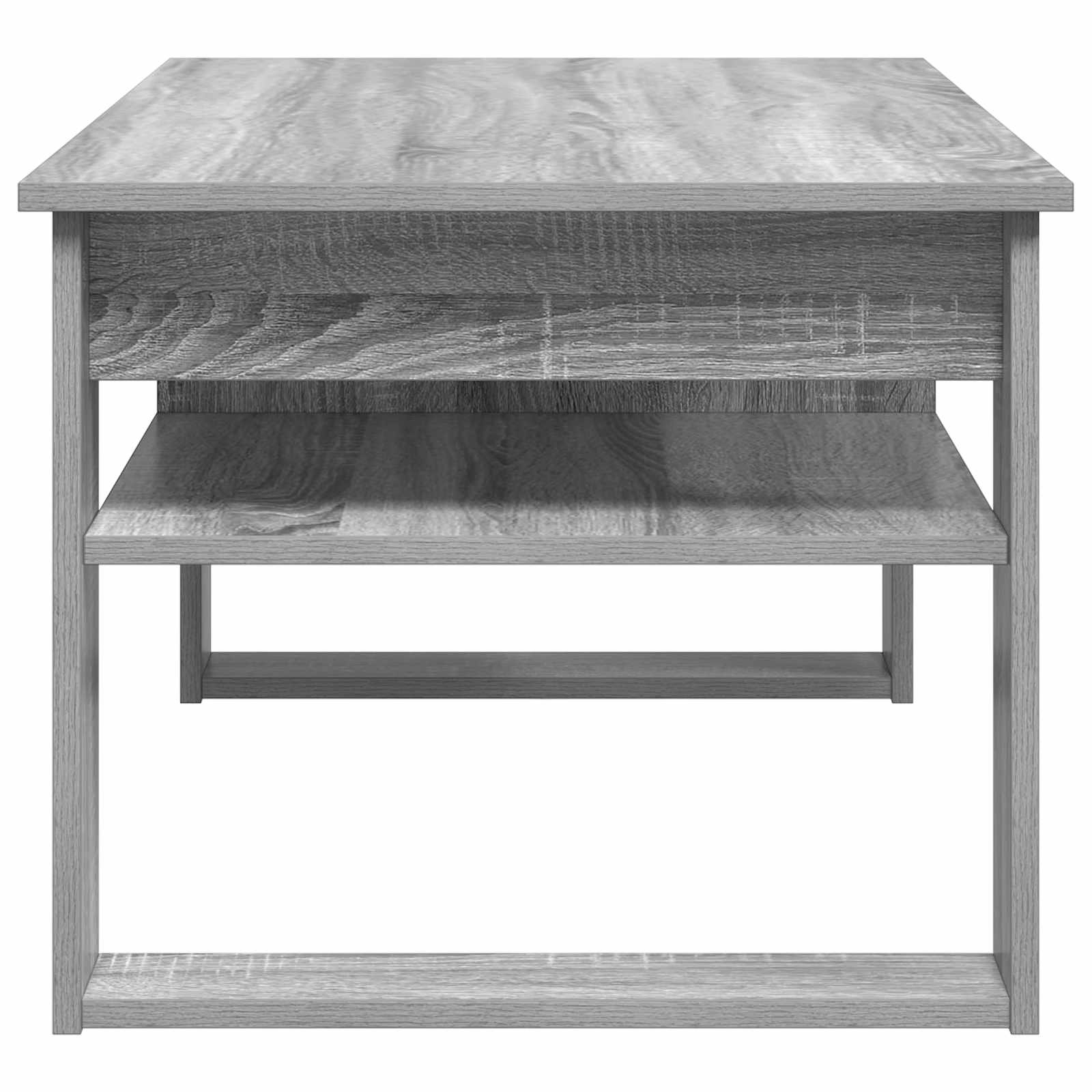 Table basse Gris Sonoma 96 x 54 x 44 cm Bois d'ingénierie - XIOS