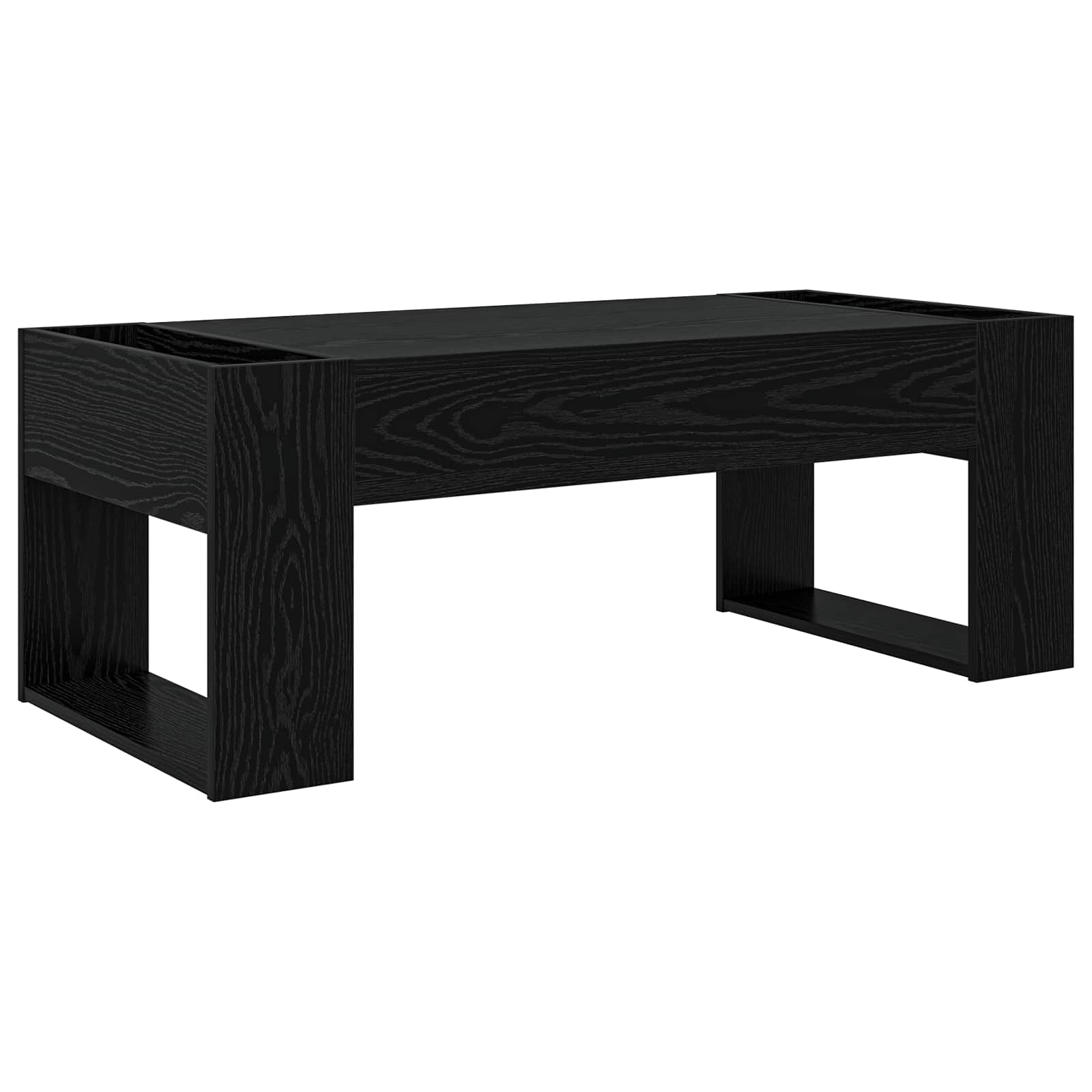 Table basse Chêne noir 110 x 50 x 41 cm Bois d'ingénierie - XIOS