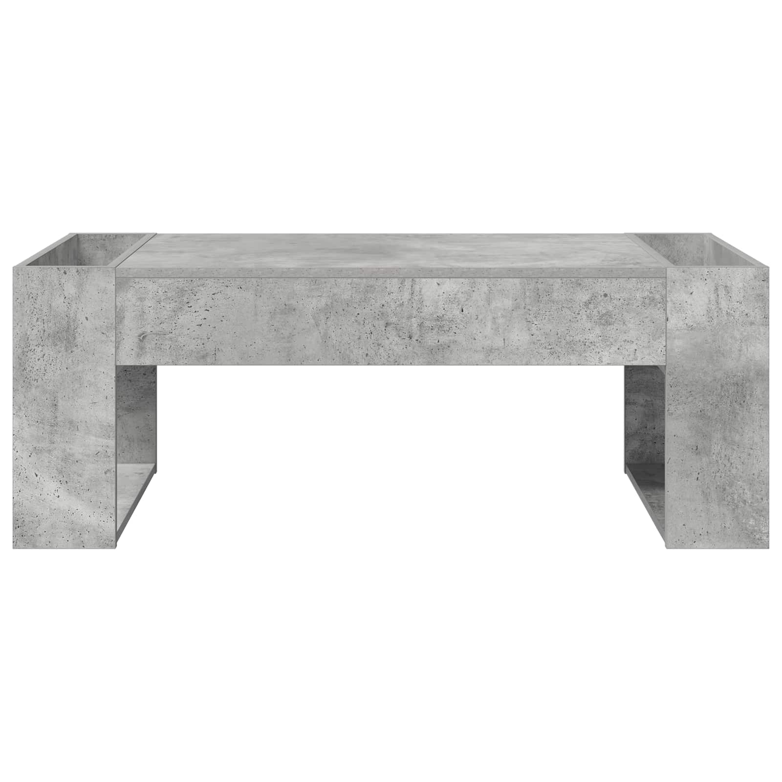 Table basse Gris béton 110 x 50 x 41 cm Bois d'ingénierie - XIOS