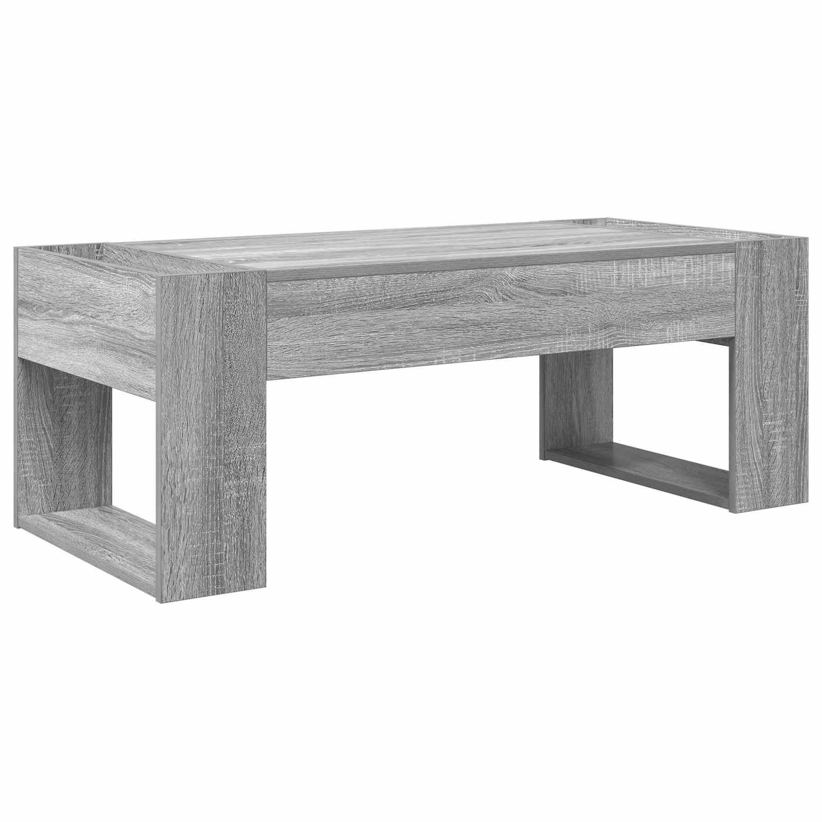 Table basse Gris Sonoma 110 x 50 x 41 cm Bois d'ingénierie - XIOS