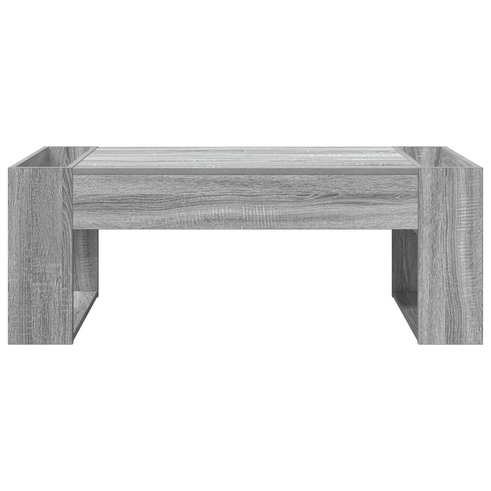 Table basse Gris Sonoma 110 x 50 x 41 cm Bois d'ingénierie - XIOS