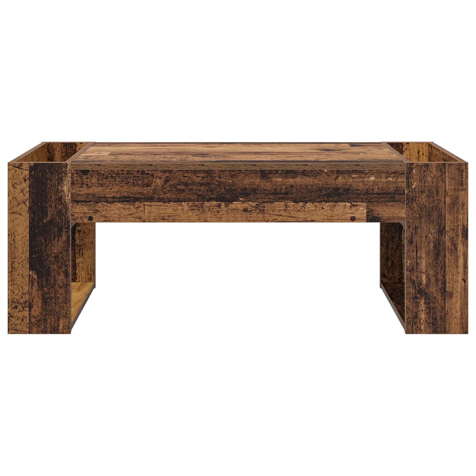Table basse Bois ancien 110 x 50 x 41 cm Bois d'ingénierie - XIOS