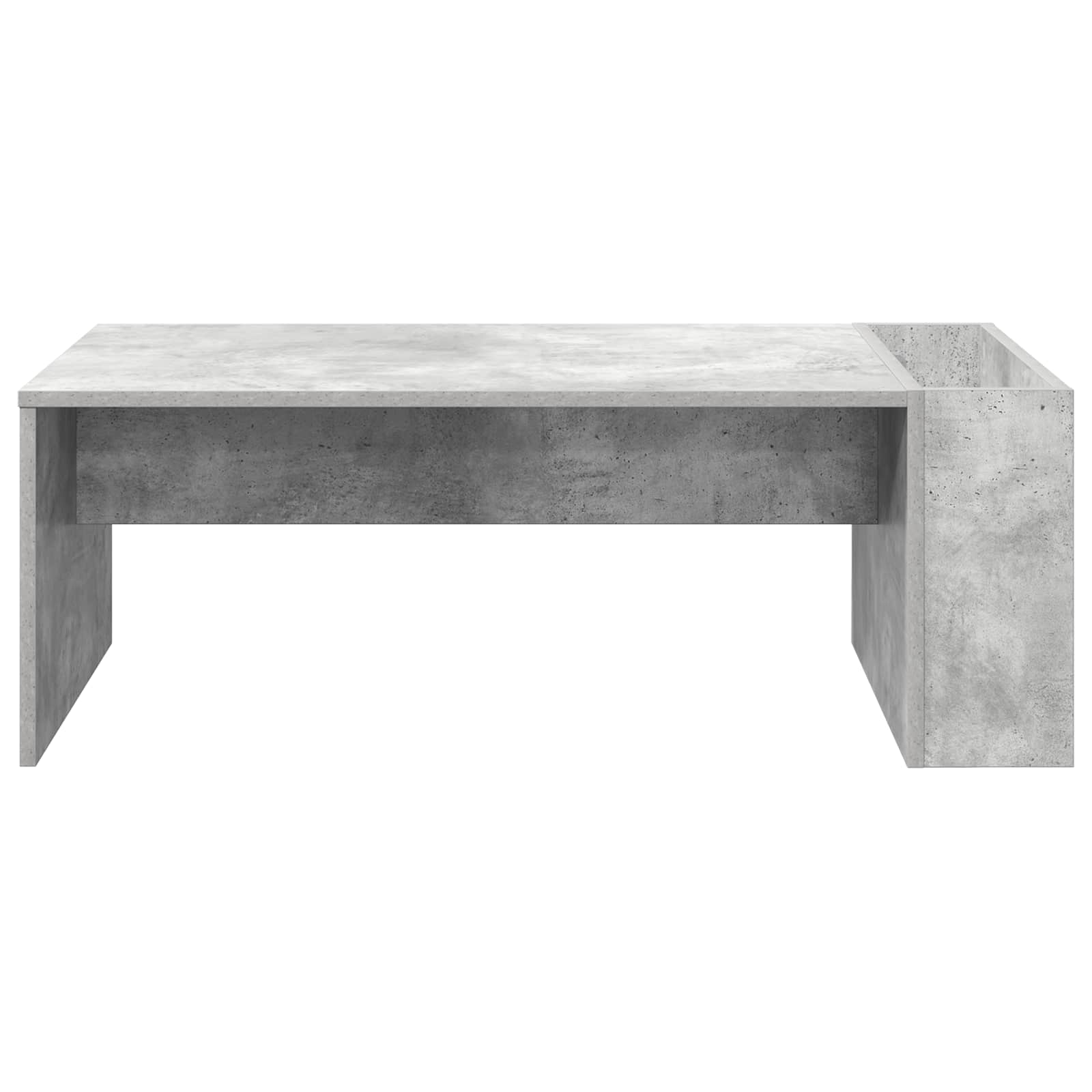 Table basse Gris béton 95 x 50 x 34 cm Bois d'ingénierie - XIOS