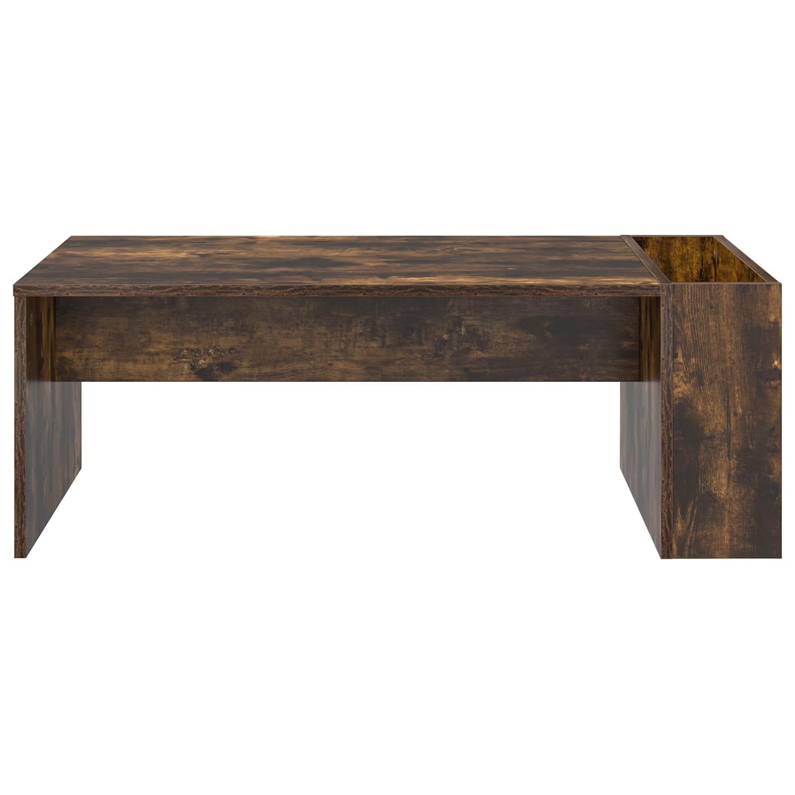 Table basse Chêne fumé 95 x 50 x 34 cm Bois d'ingénierie - XIOS