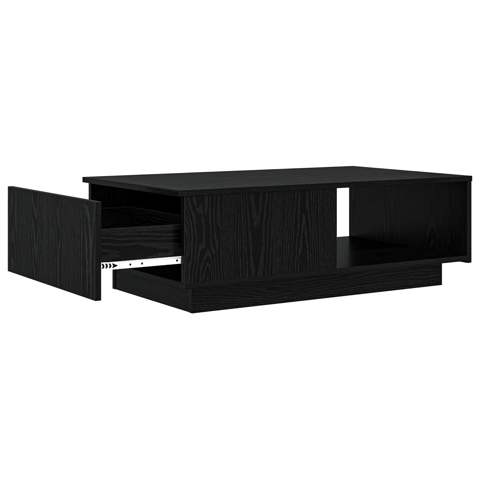 Table basse Chêne noir 95 x 55 x 31 cm Bois d'ingénierie - XIOS