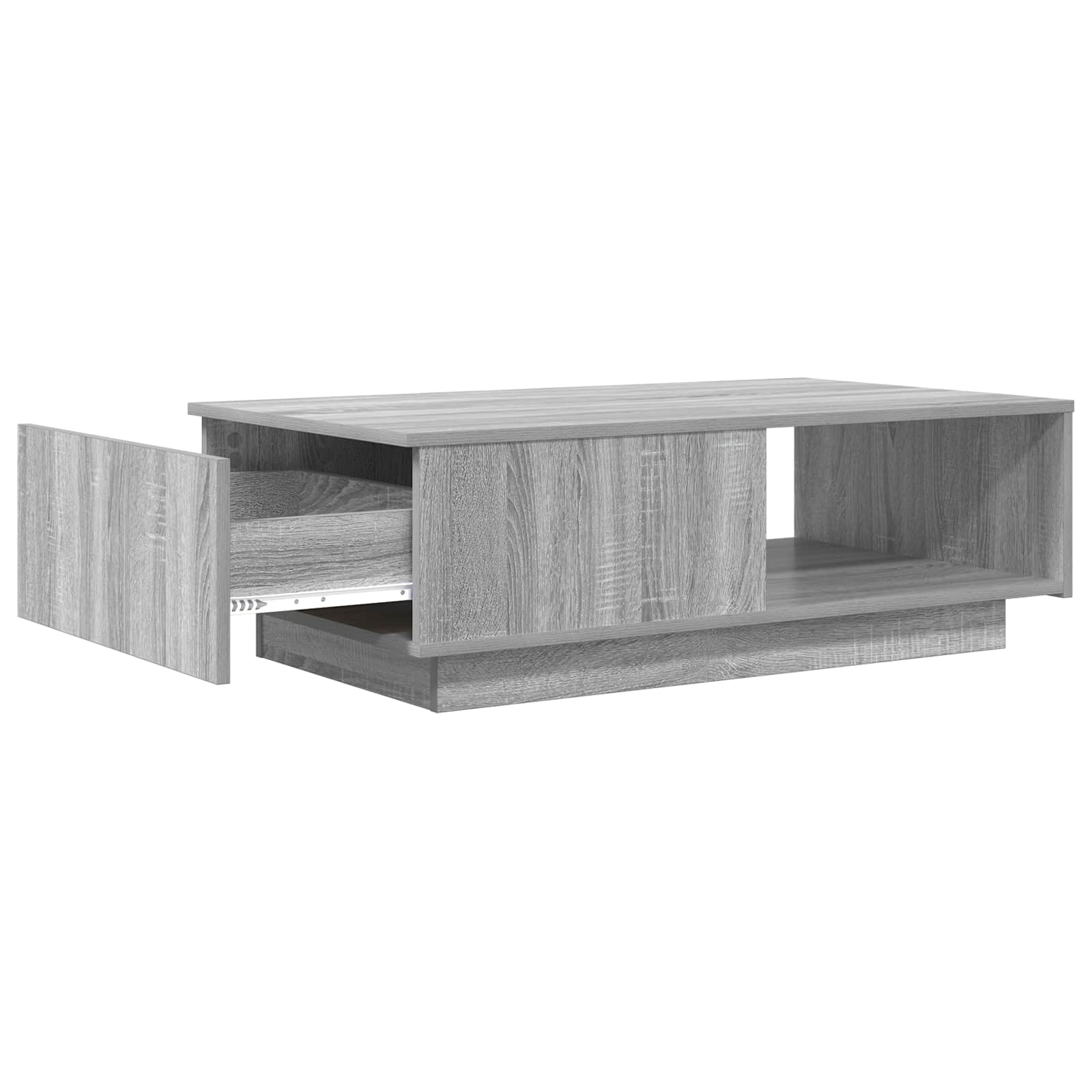 Table basse Gris Sonoma 95 x 55 x 31 cm Bois d'ingénierie - XIOS