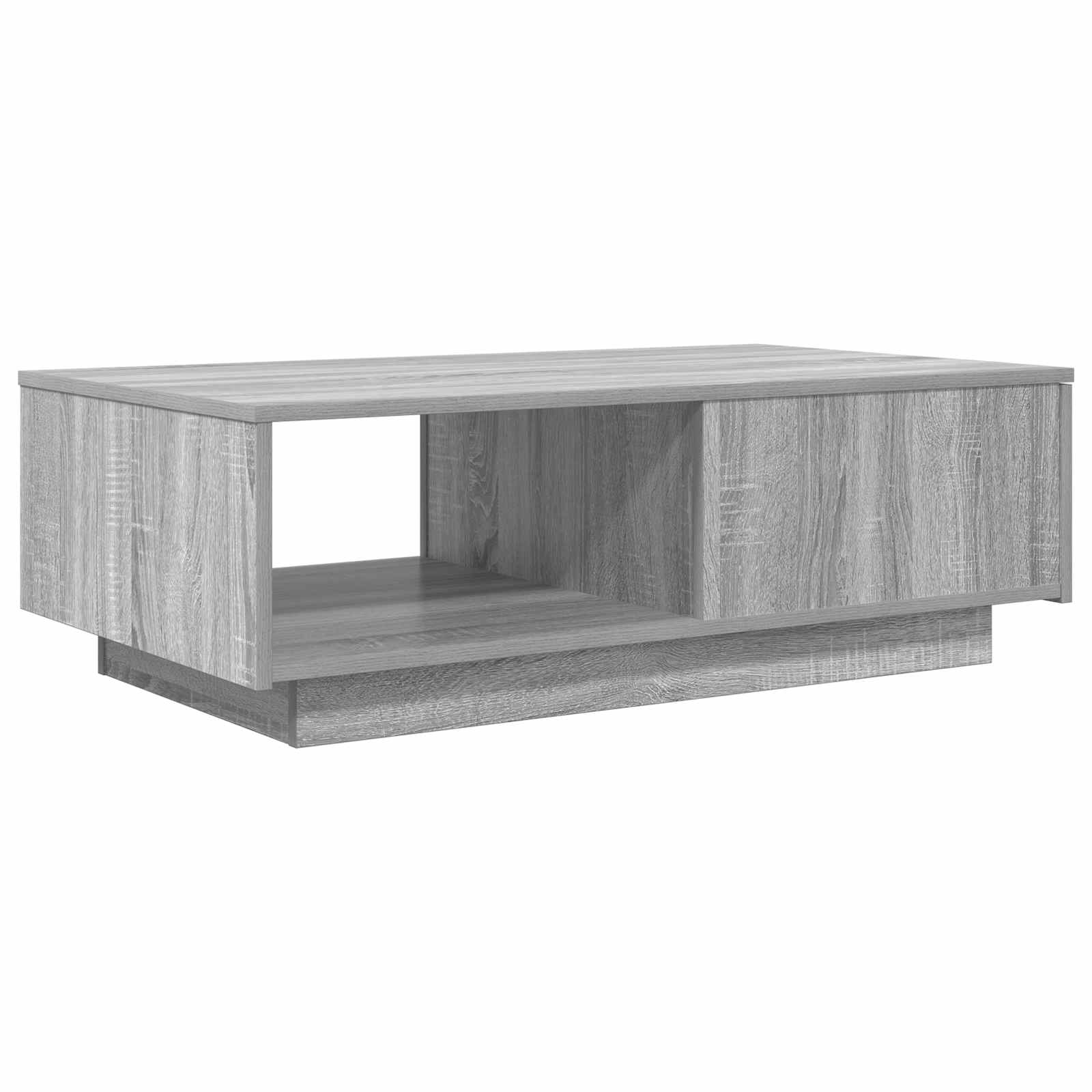 Table basse Gris Sonoma 95 x 55 x 31 cm Bois d'ingénierie - XIOS
