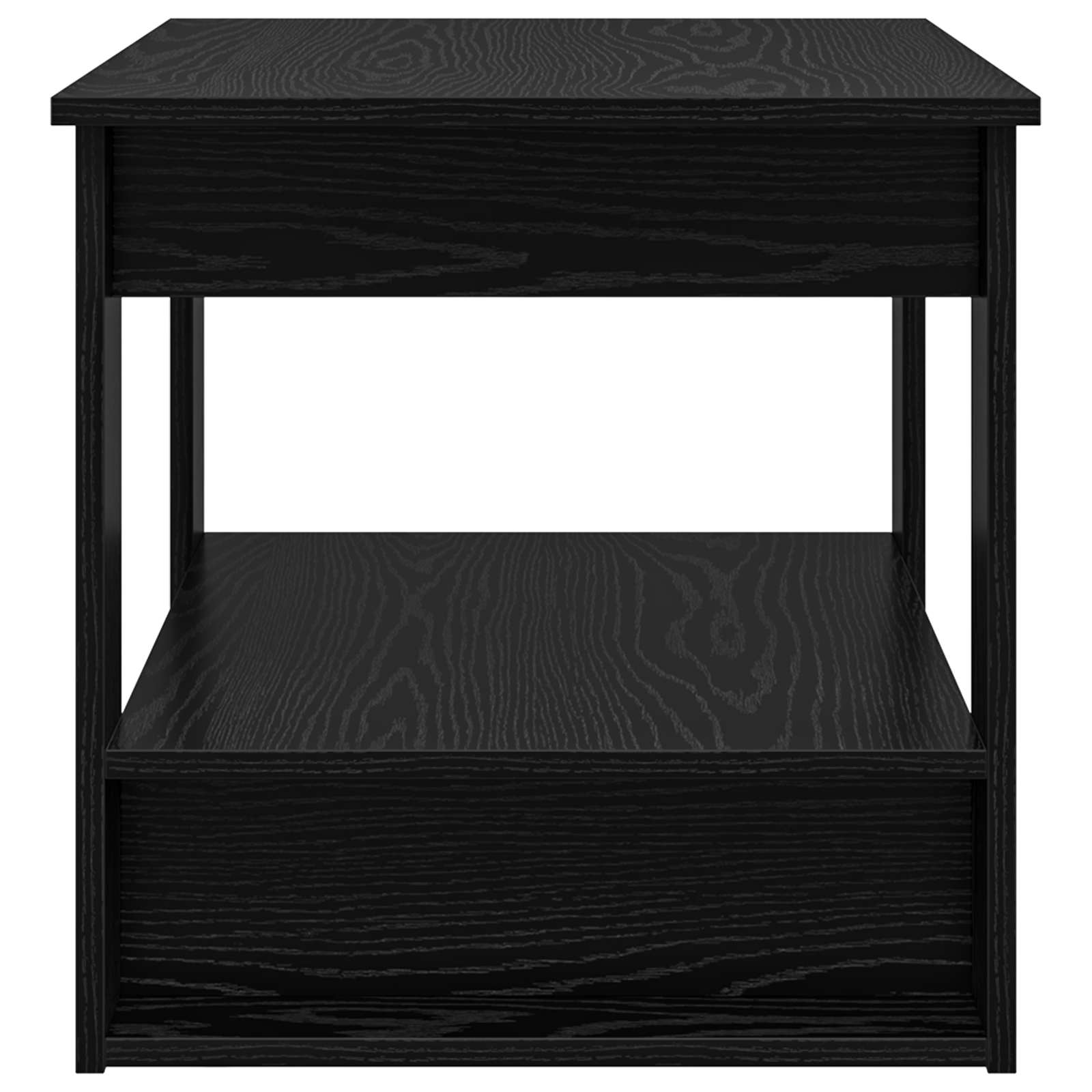 Table basse Chêne noir 72 x 50 x 50 cm Bois d'ingénierie - XIOS