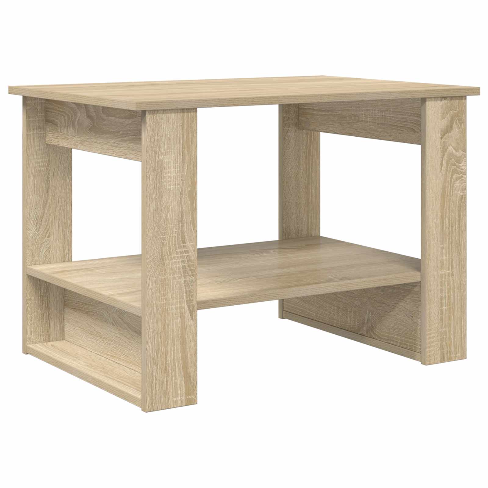 Table basse Chêne Sonoma 72 x 50 x 50 cm Bois d'ingénierie - XIOS