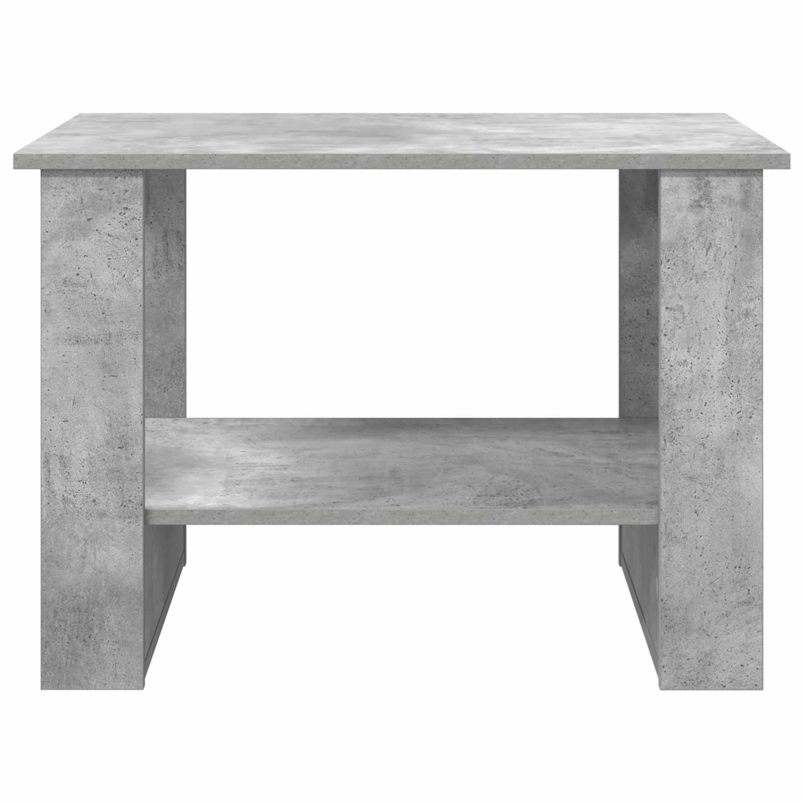 Table basse Gris béton 72 x 50 x 50 cm Bois d'ingénierie - XIOS