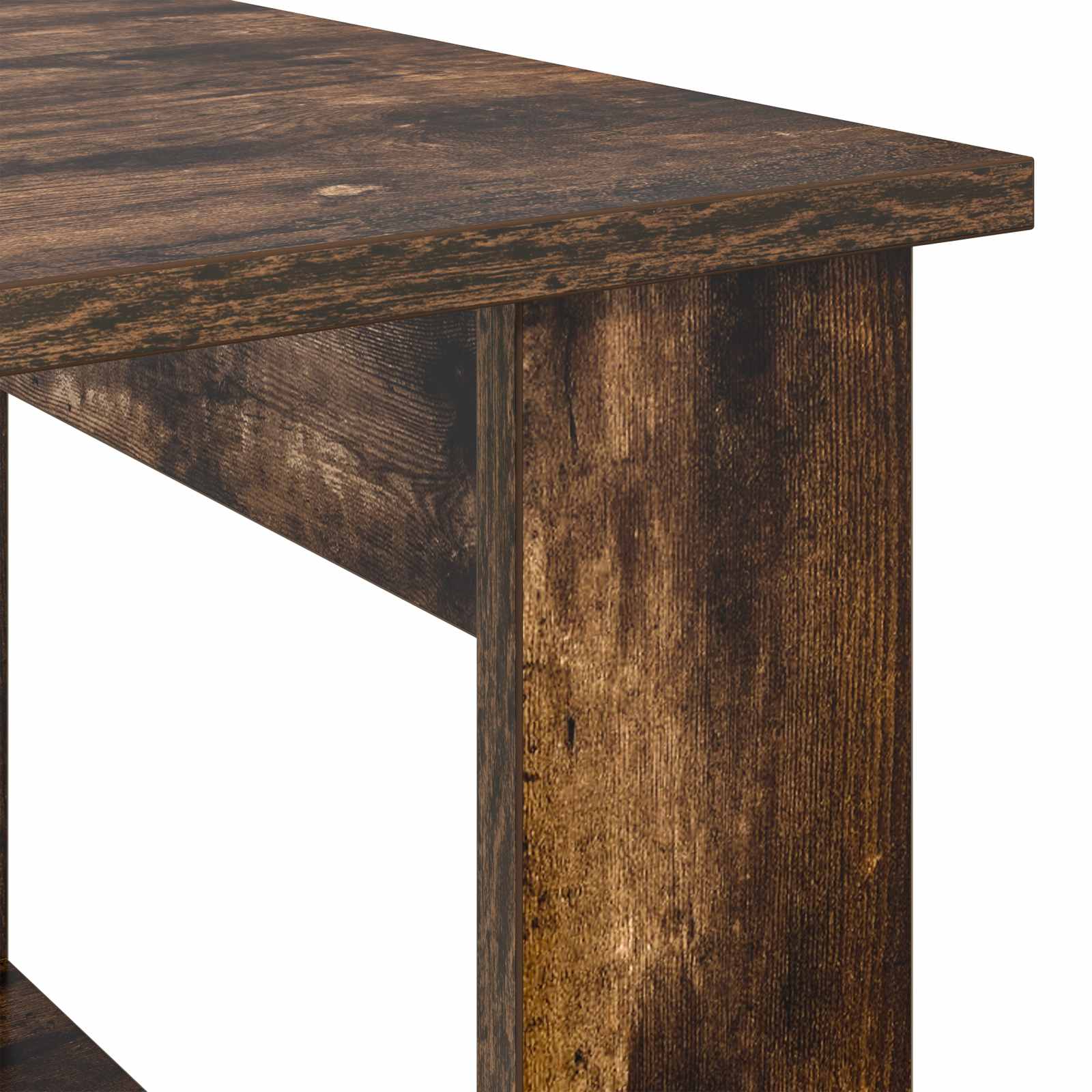 Table basse Chêne fumé 72 x 50 x 50 cm Bois d'ingénierie - XIOS