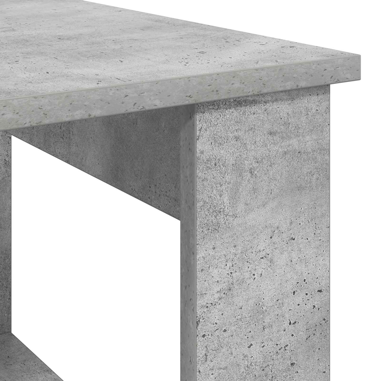 Table basse Gris béton 51 x 50 x 50 cm Bois d'ingénierie - XIOS