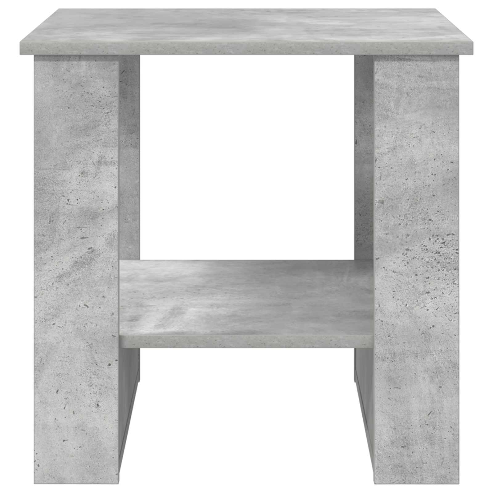 Table basse Gris béton 51 x 50 x 50 cm Bois d'ingénierie - XIOS