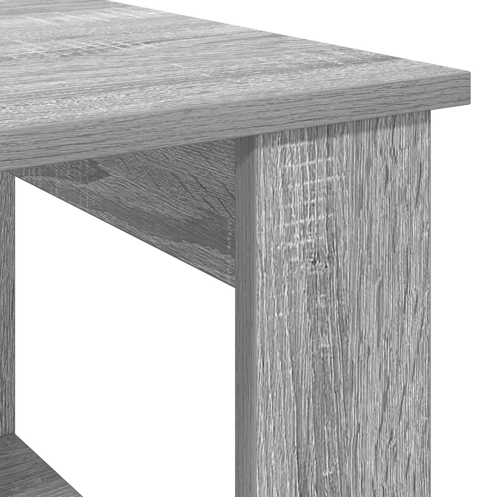 Table basse Gris Sonoma 51 x 50 x 50 cm Bois d'ingénierie - XIOS