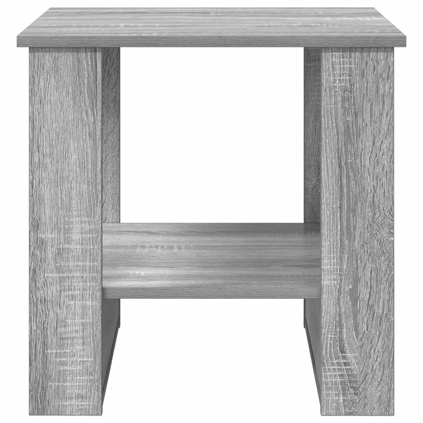 Table basse Gris Sonoma 51 x 50 x 50 cm Bois d'ingénierie - XIOS