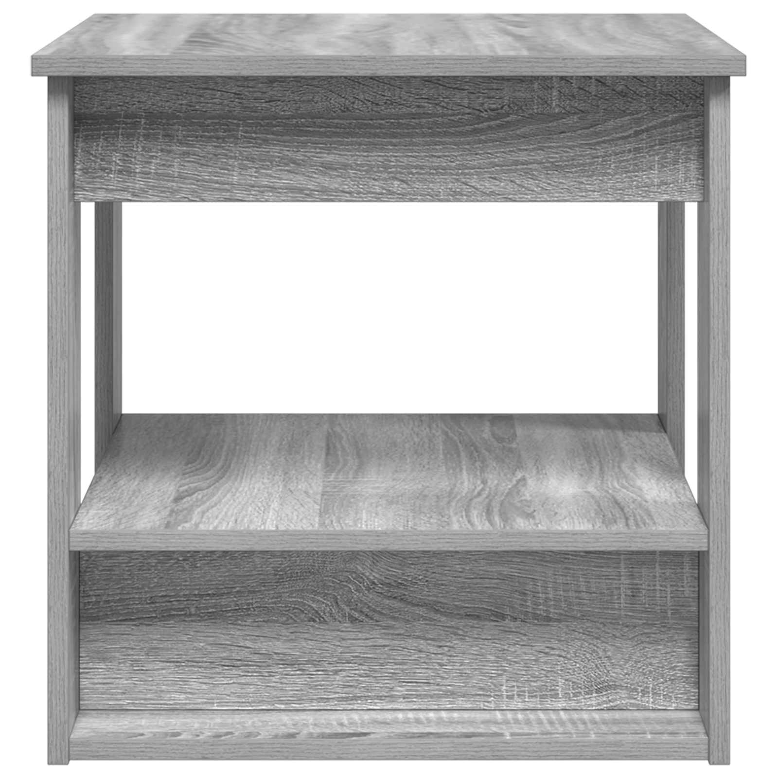Table basse Gris Sonoma 51 x 50 x 50 cm Bois d'ingénierie - XIOS